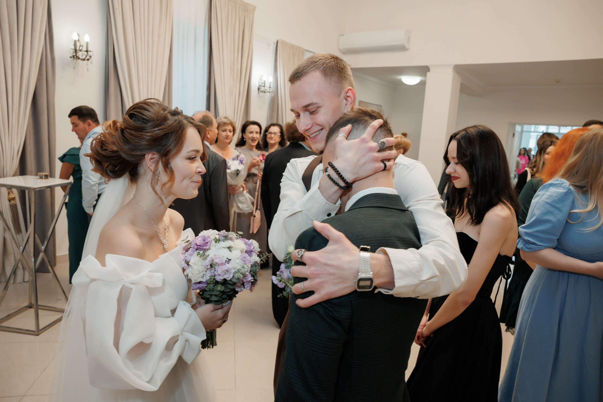 Константин и Дарья, ЗАГС ВДНХ, отель Soluxe, ресторан «Антик». Свадебный и репортажный фотограф (Москва, Королев и другие)