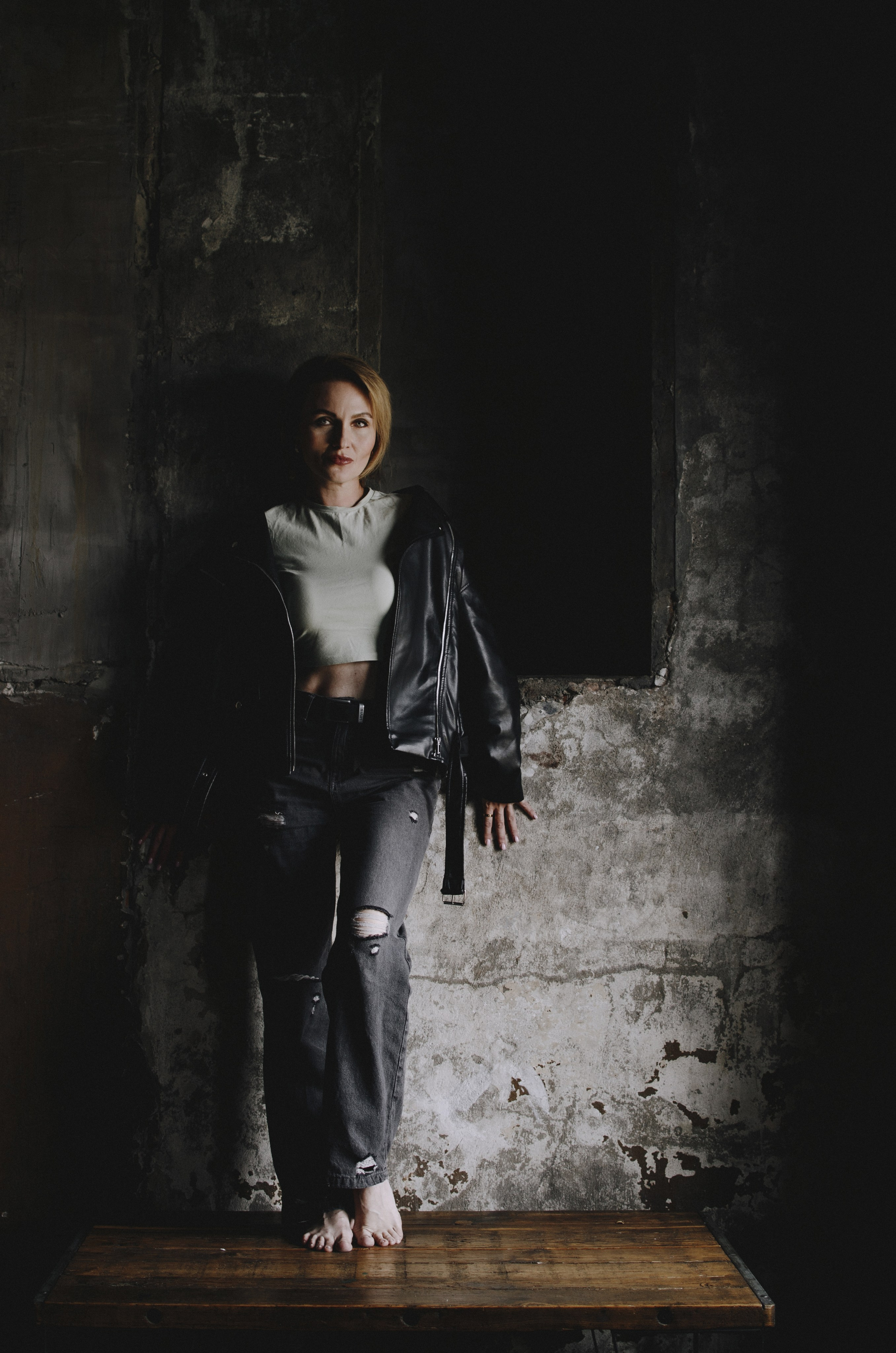 Фотосъемка для Ю. в образе «рок». Портретный и репортажный фотограф в Санкт-Петербурге Варвара Жукова