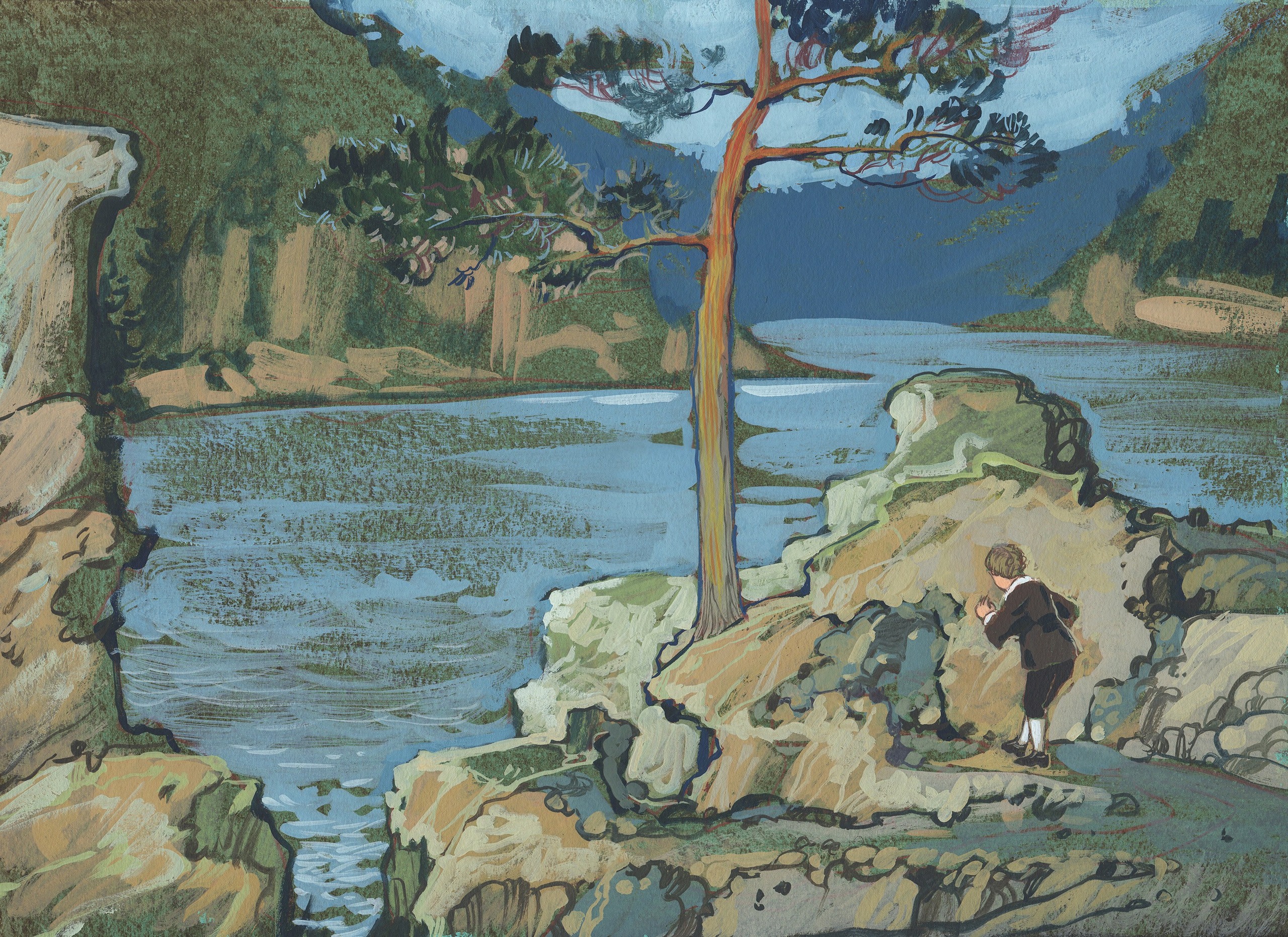 Григ. Художник Анна Хопта