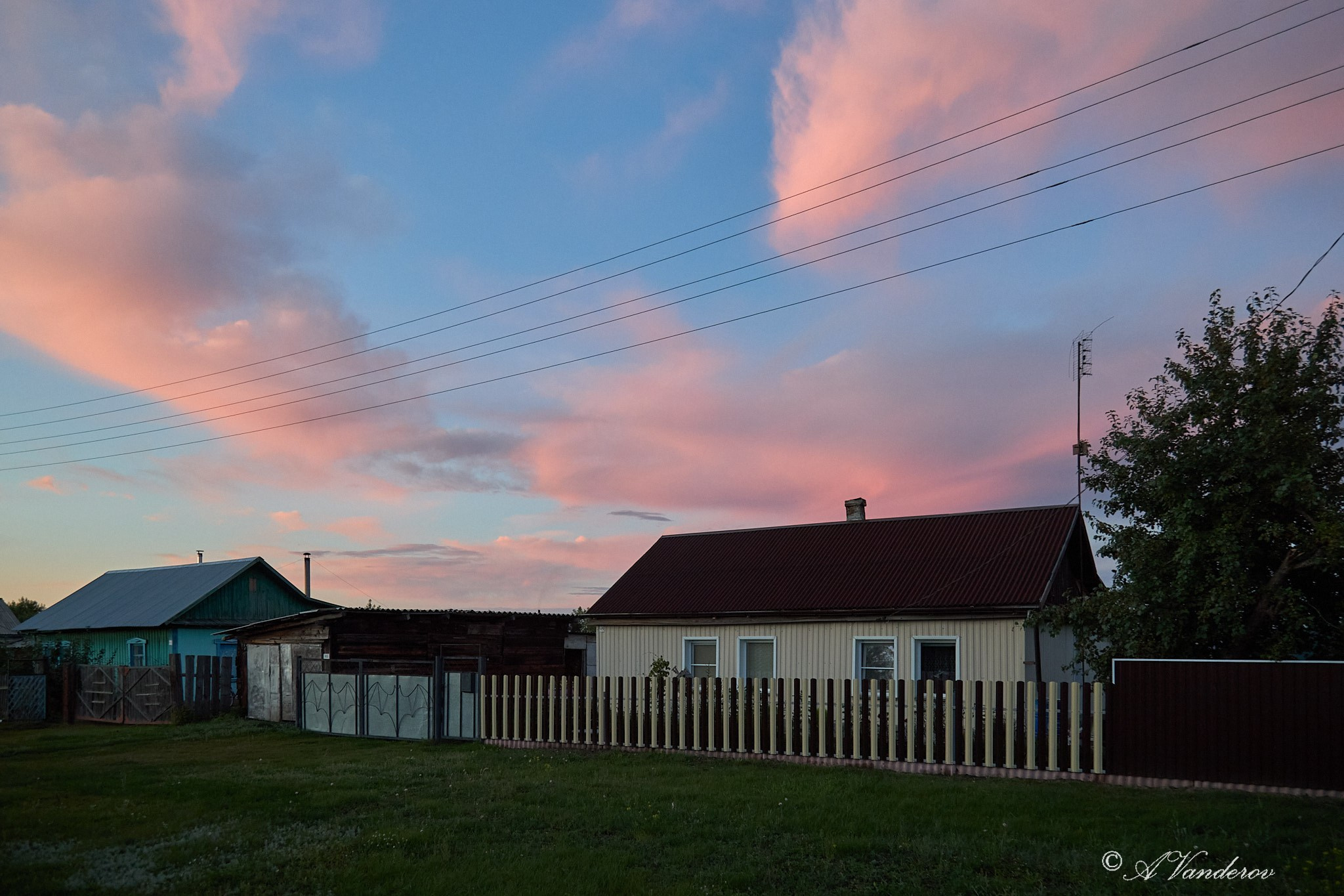Село Савкино Баганского района Новосибирской области. Фотограф Омск | Александр Вандеров