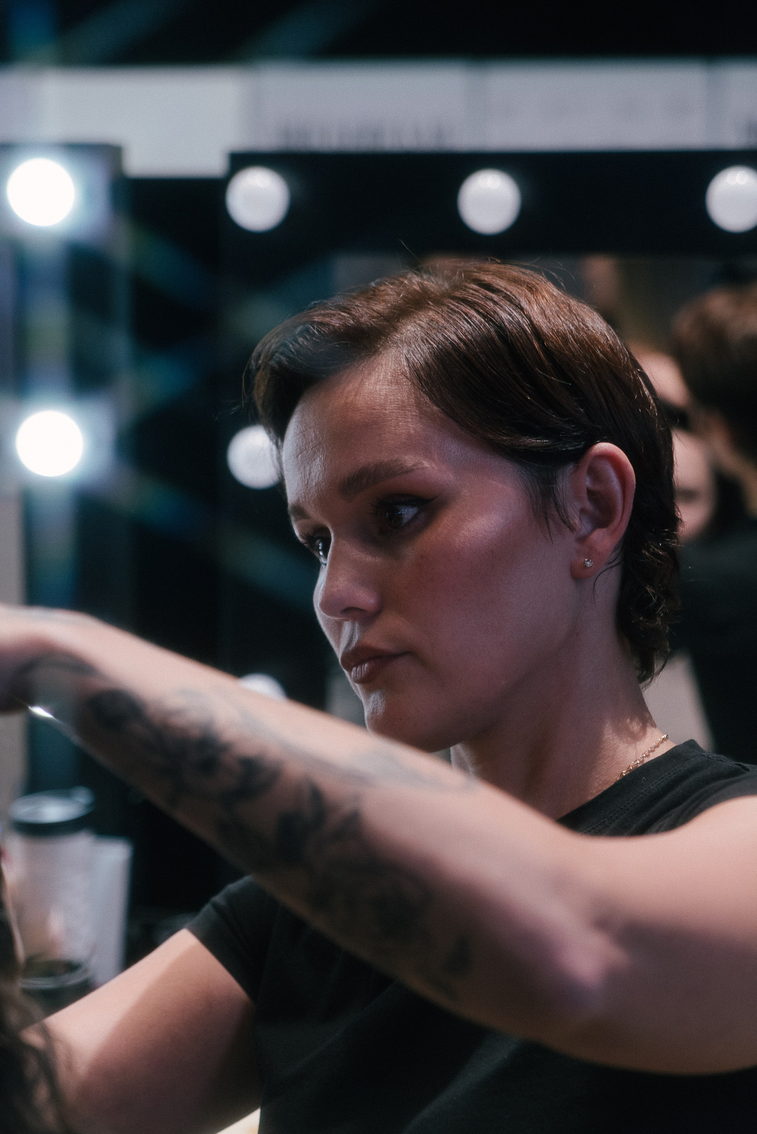 MFW backstage. Фотограф Владимир Тришин