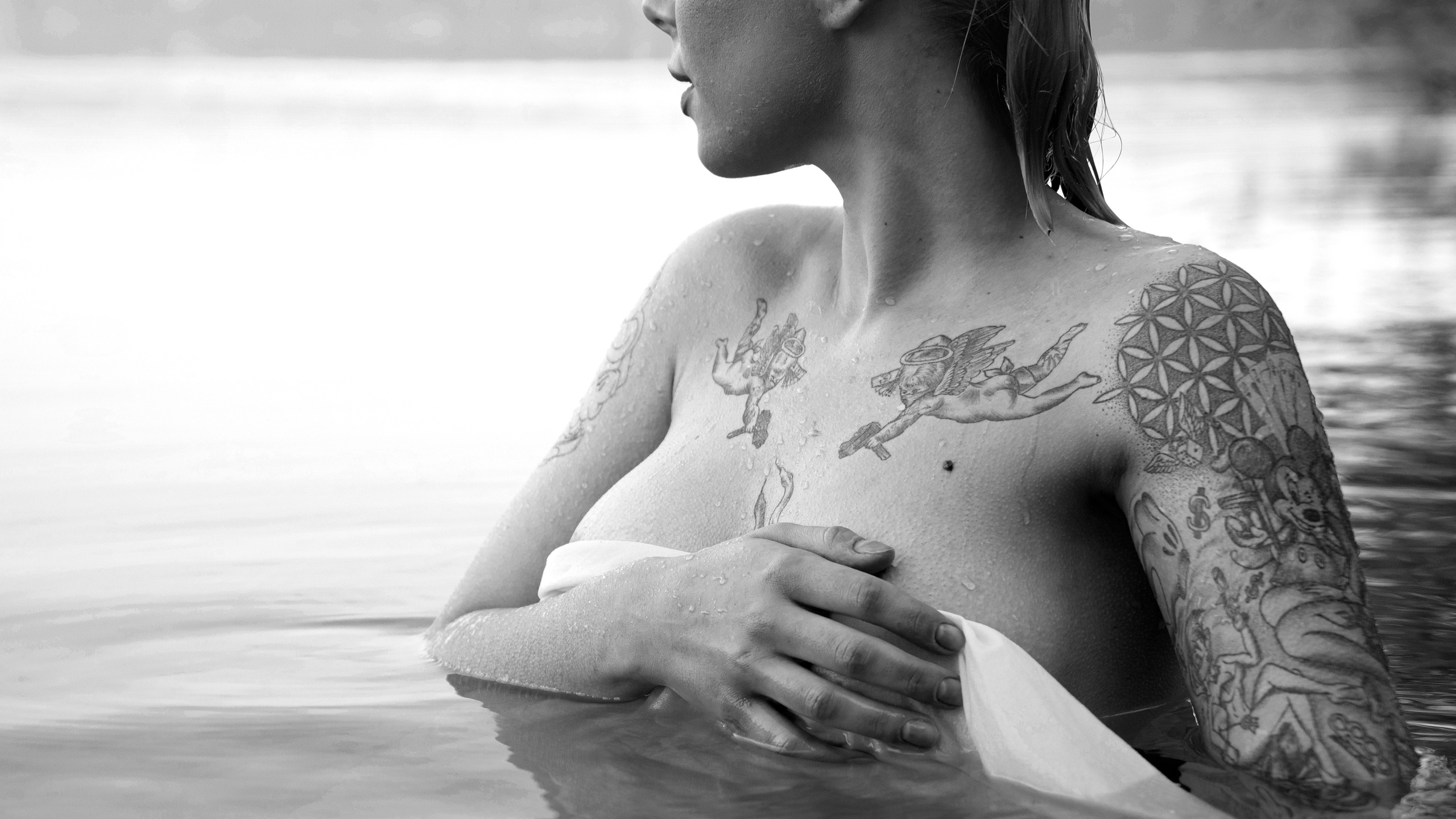 Водная нимфа. Портретная и Fashion фотосъемка в Москве КРИС KISS. Лукбуки и каталоги