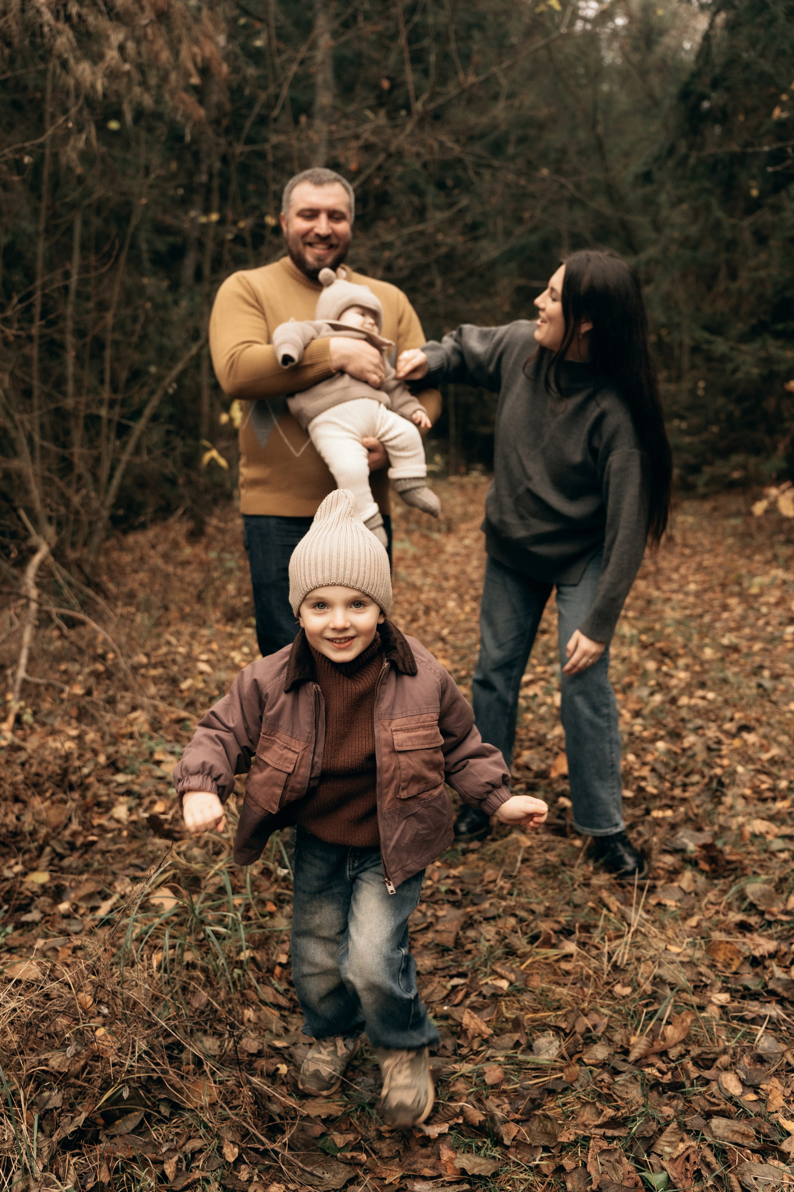 Осенняя семейная фотосессия. Ваш семейный фотограф в Минске — Вика Трегубова