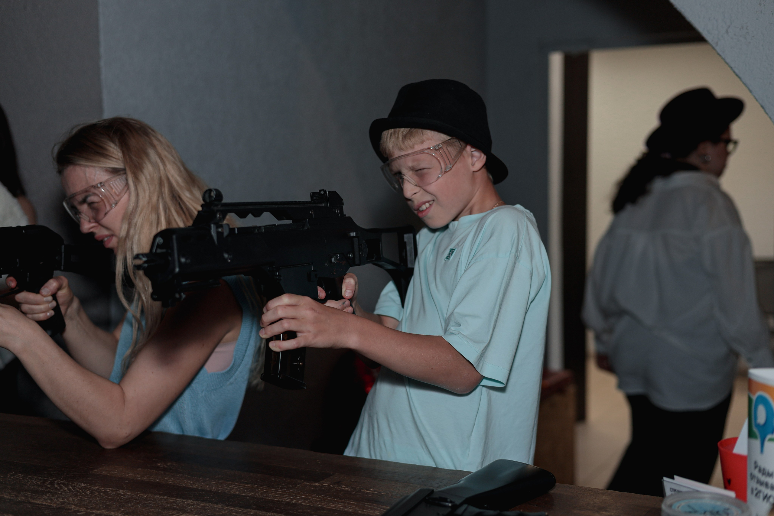 День рождение в стрелковом клубе. Фотограф Надршина Лилия