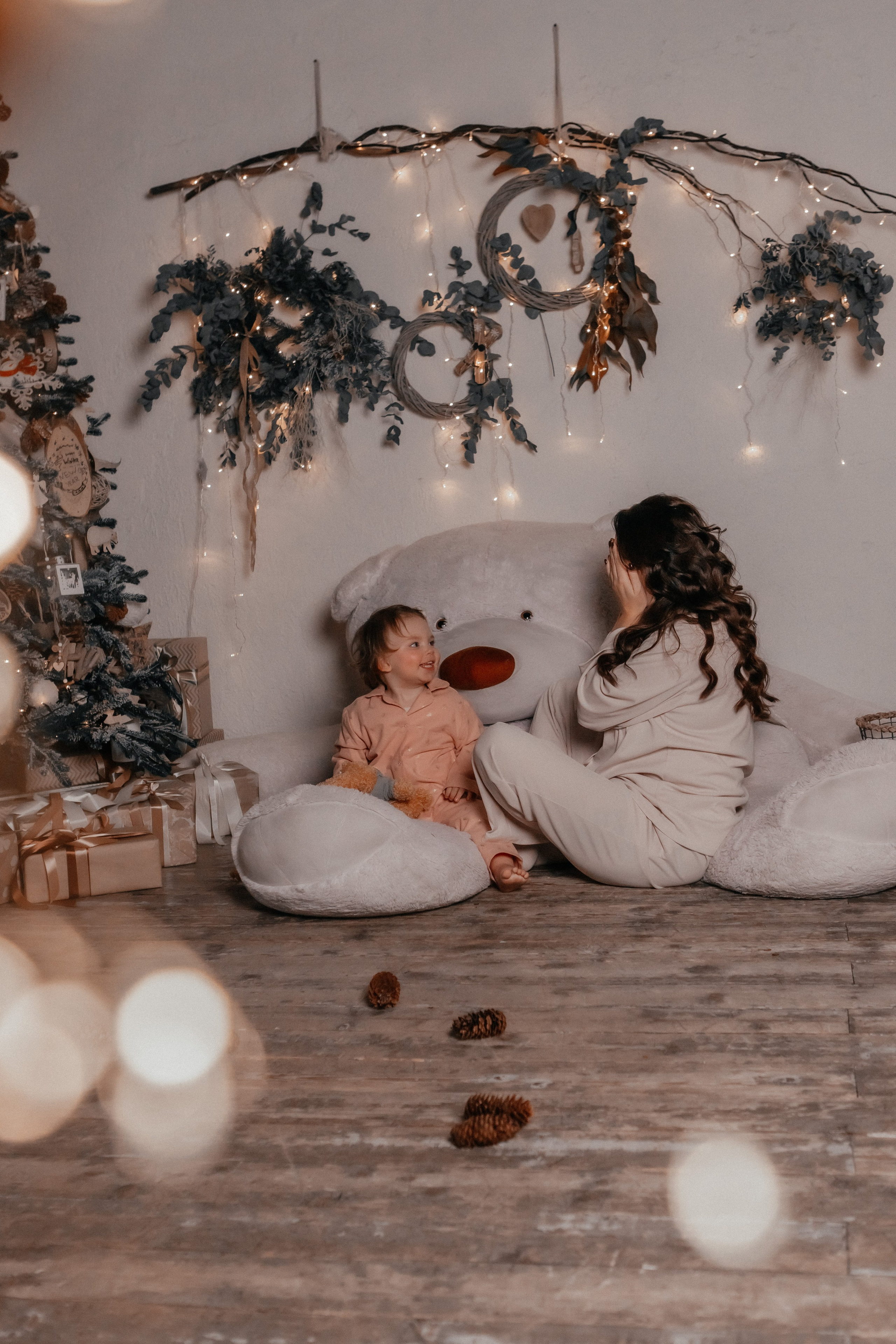 Новый год Натальи и Луняши. Фотограф в Москве Серегина Екатерина