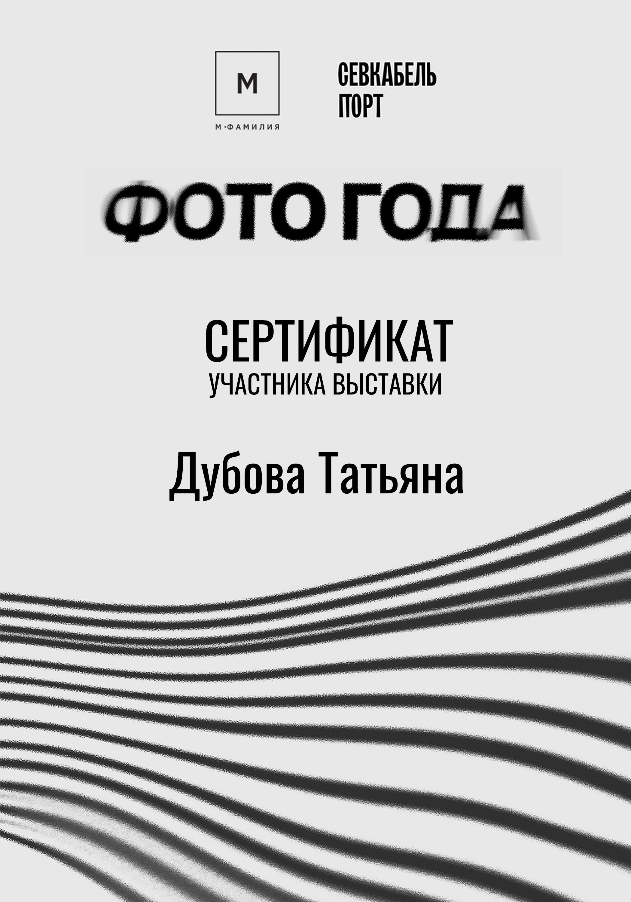 My achievements and education. Tatyana Dubova. Portrait and Family Photographer, Saint Petersburg