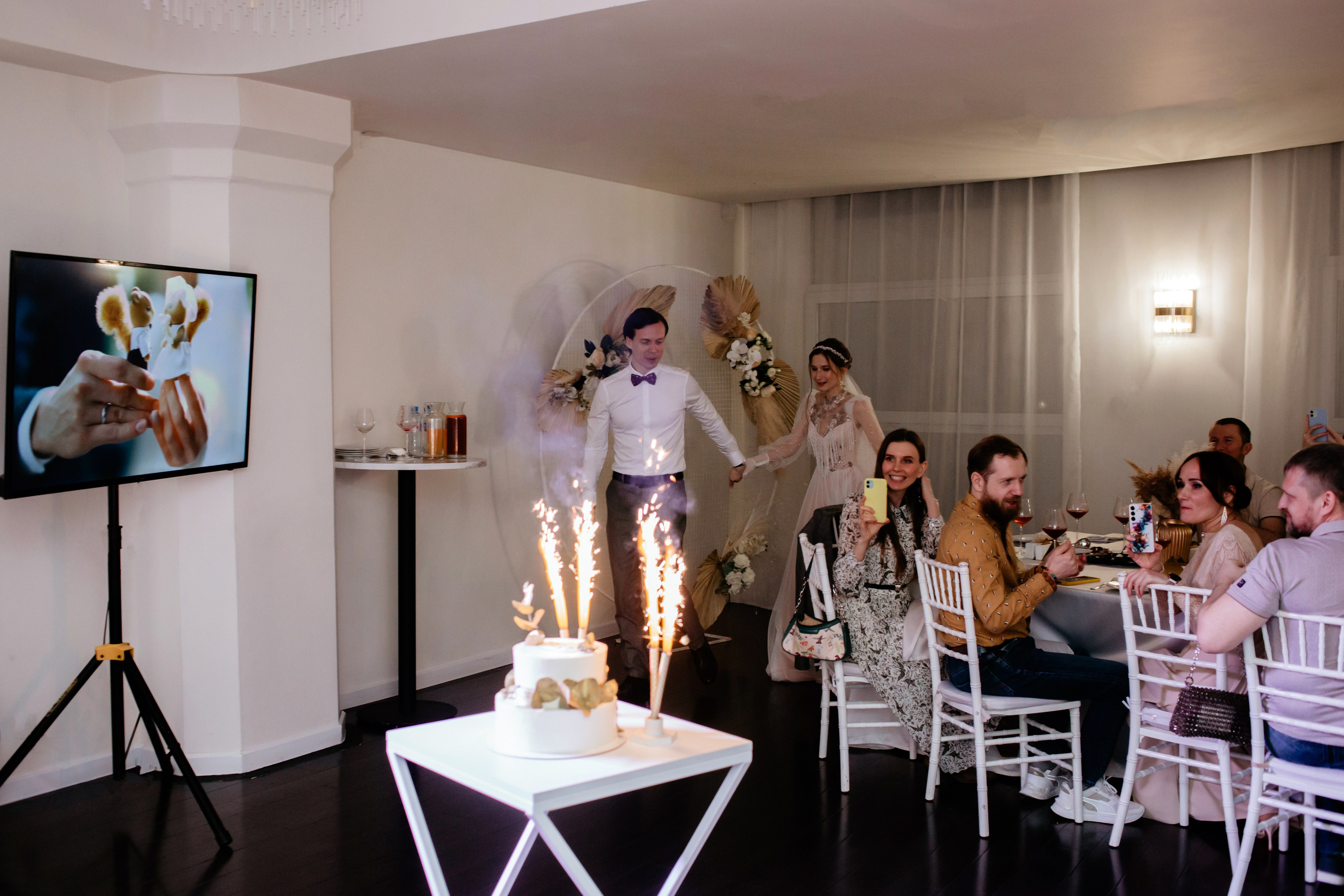 Свадебный банкет Анна и Дмитрия. Фотограф в Челябинске Ополихина Анна