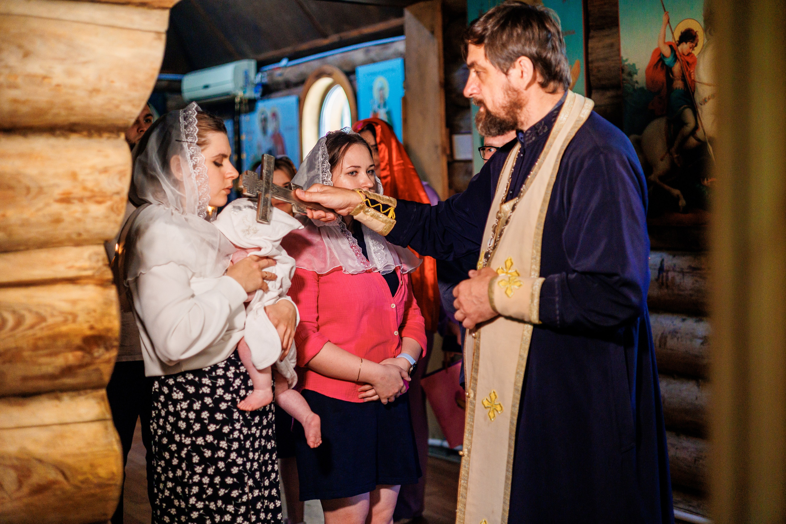 Крещение близняшек. Свадебный и семейный фотограф в Армавире