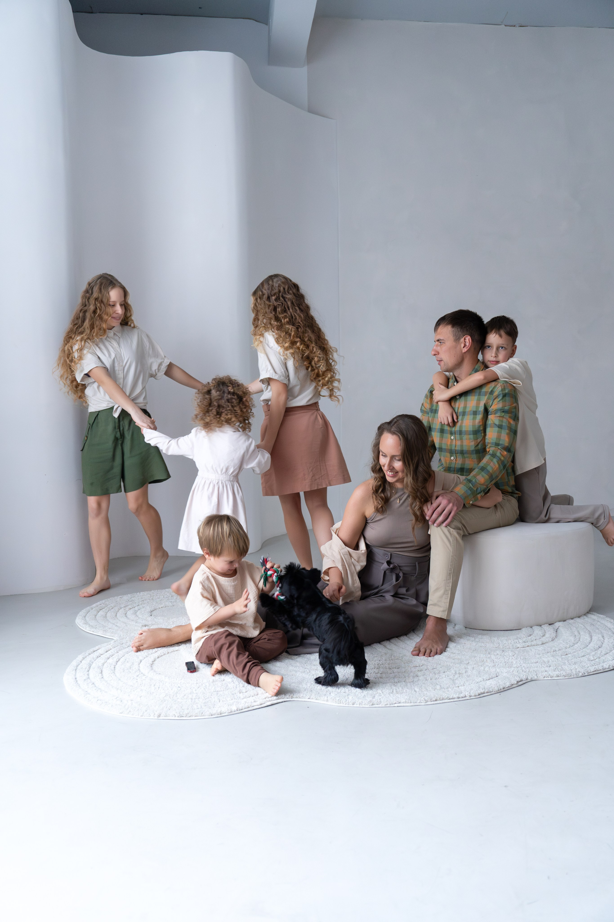 Семейная фотоистория в студии / у вас дома. Главная