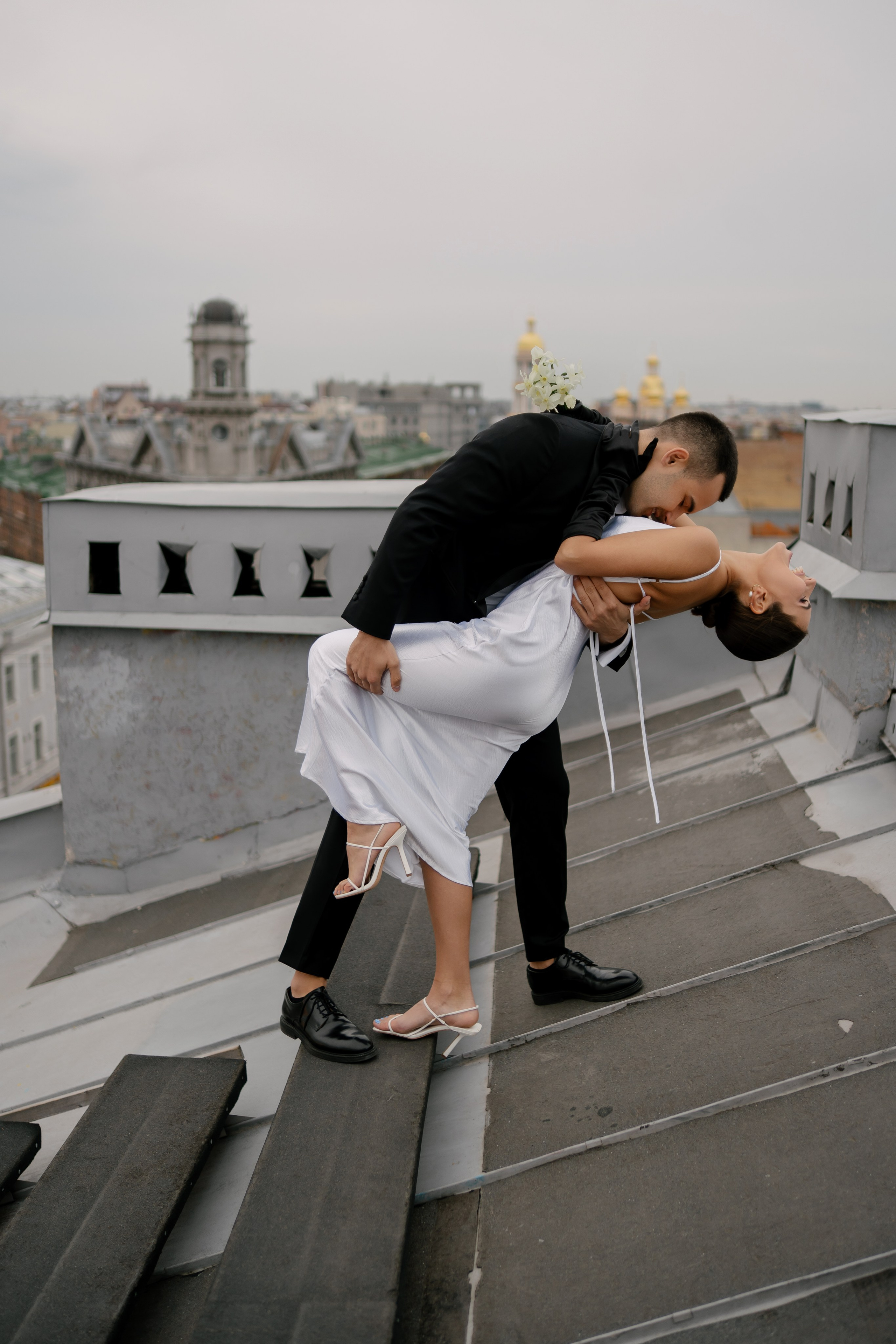 На крышах Питера. Семейный и свадебный фотограф в Красногорске Анастасия Тихонова