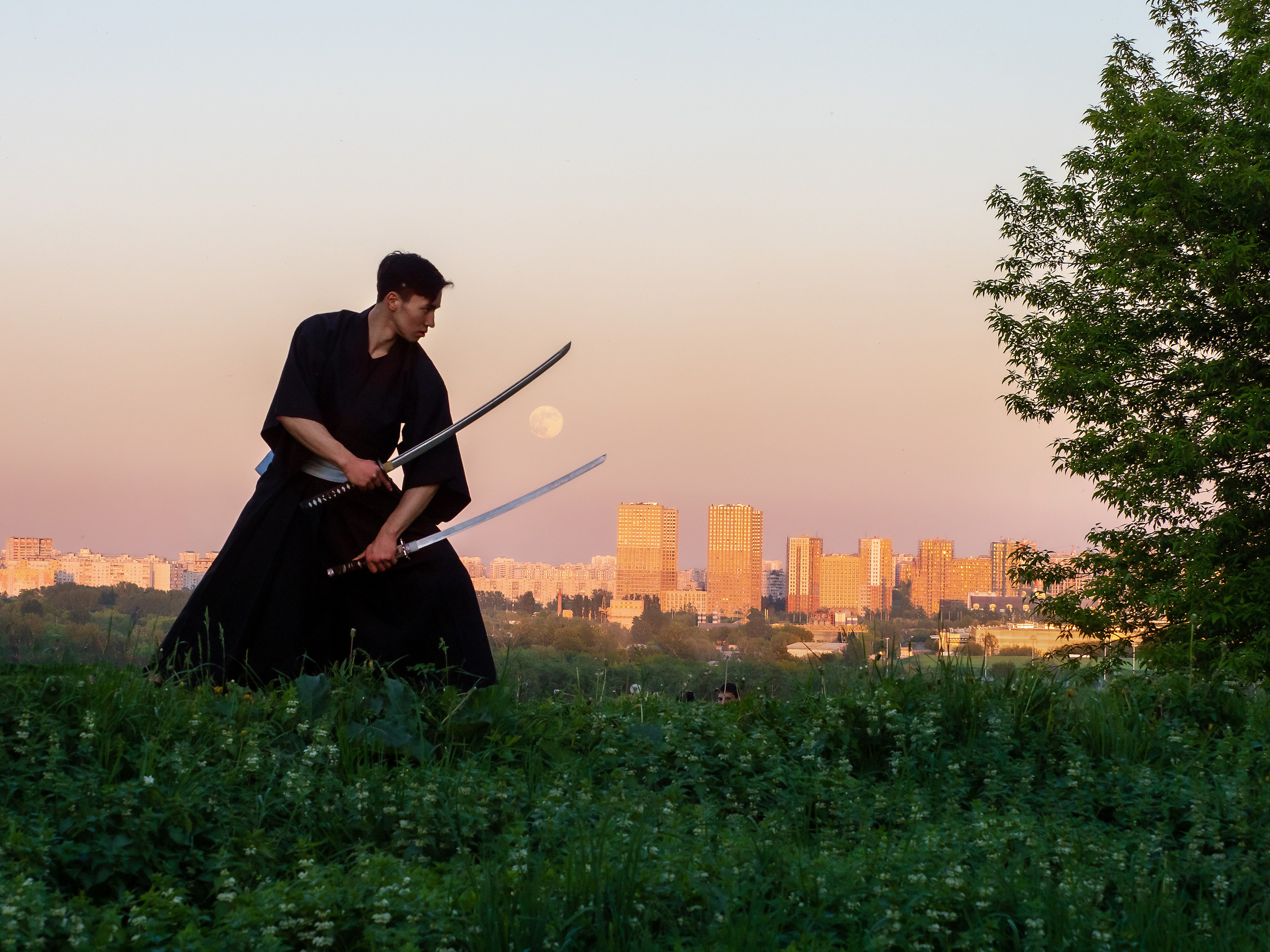 Мастер мечей. Творческие сьемки