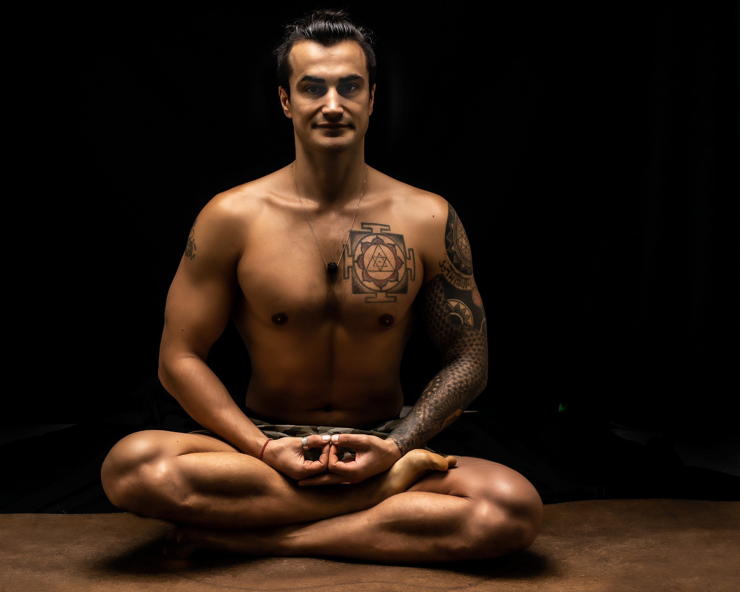 Йога. Творческие сьемки