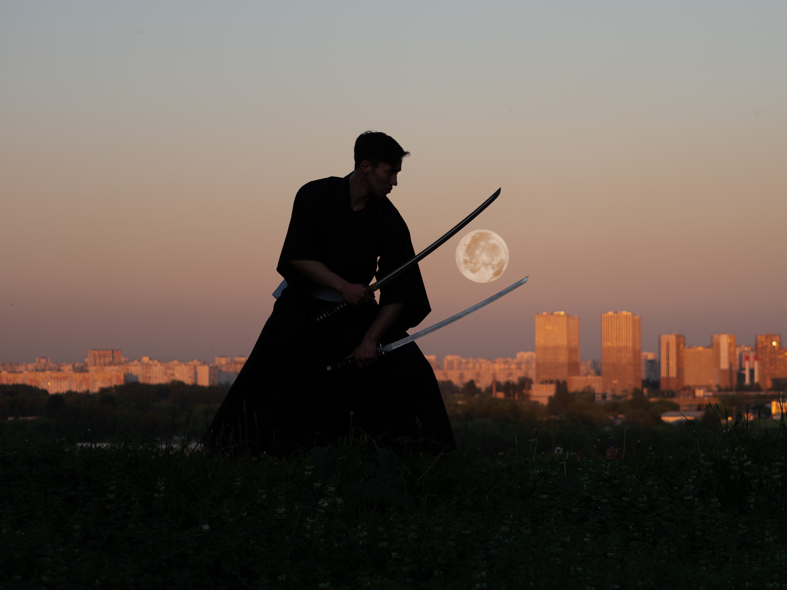 Мастер мечей. Творческие сьемки