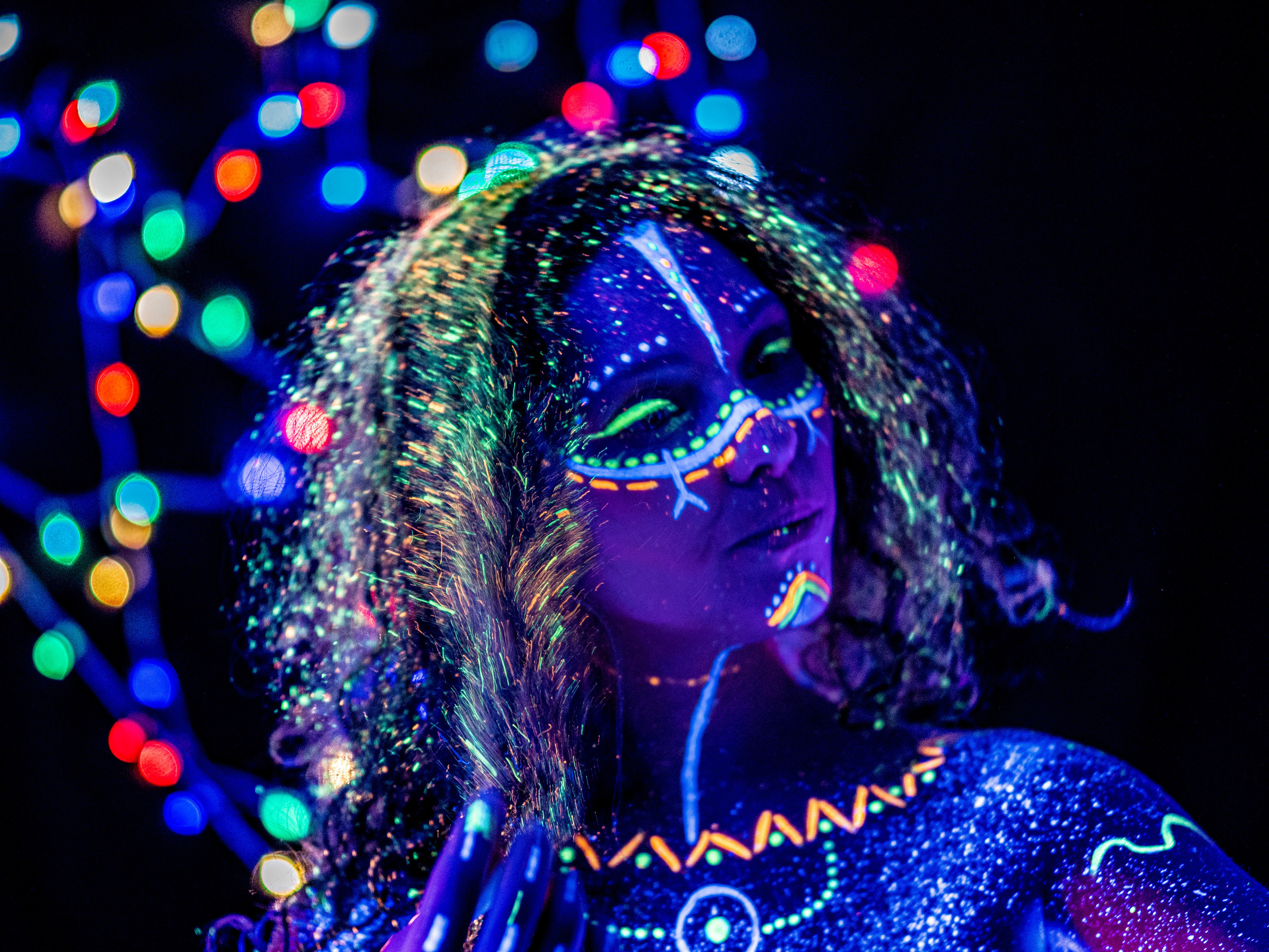 Неон. Творческие сьемки