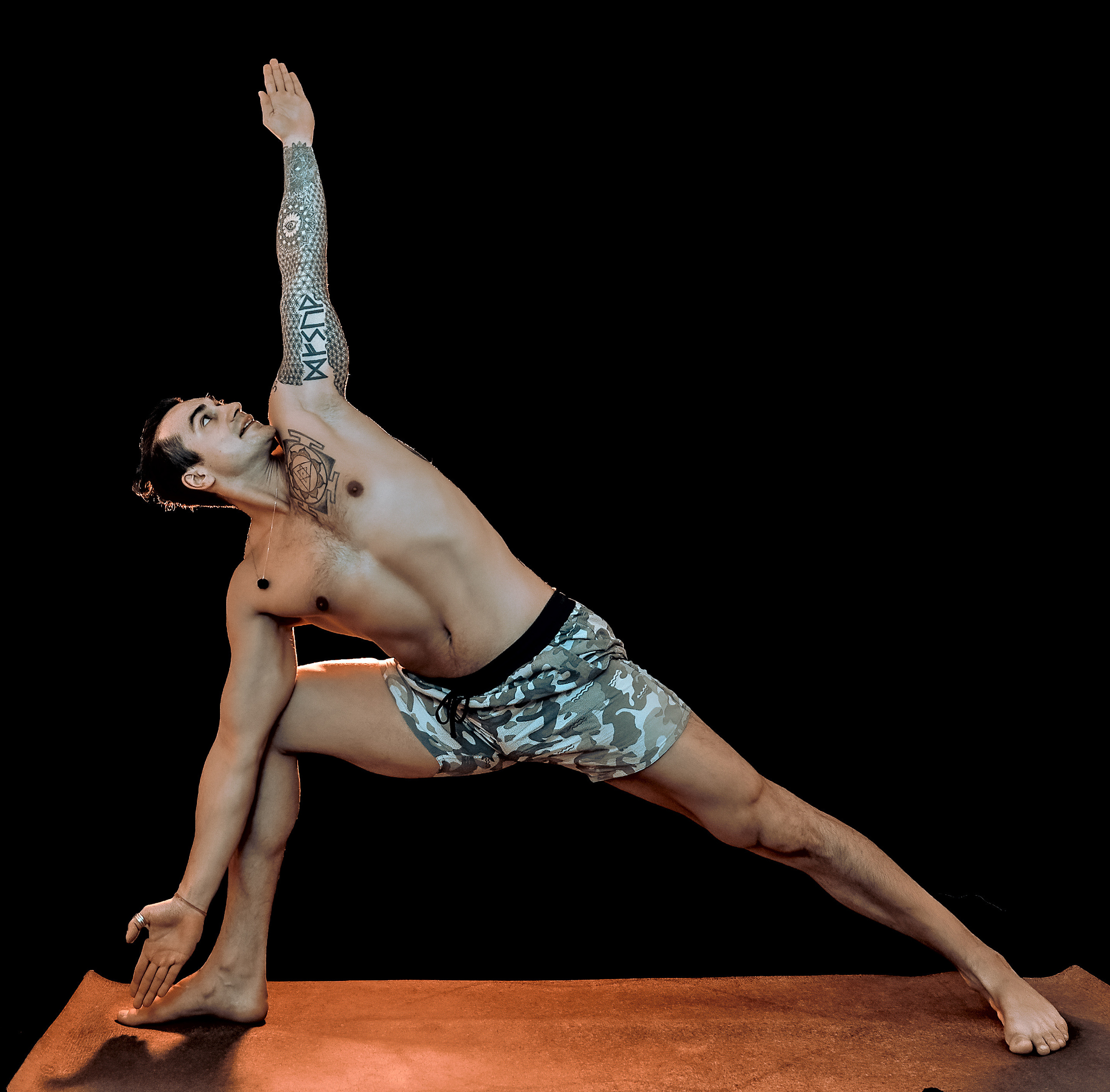 Йога. Творческие сьемки