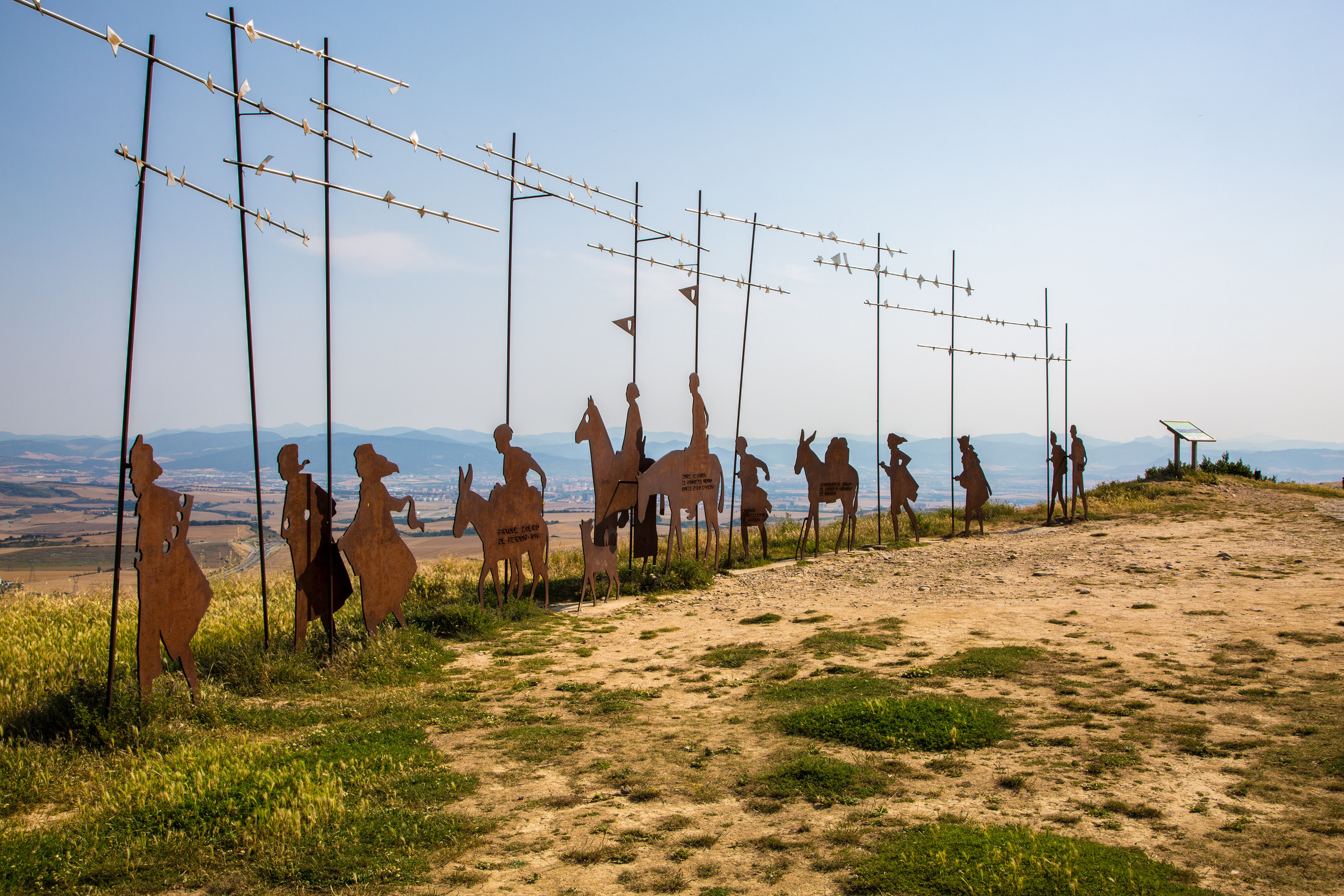 Испания, 2017, Путь Сантьяго из Сен-Жан-Пье-де-По. Творческие сьемки