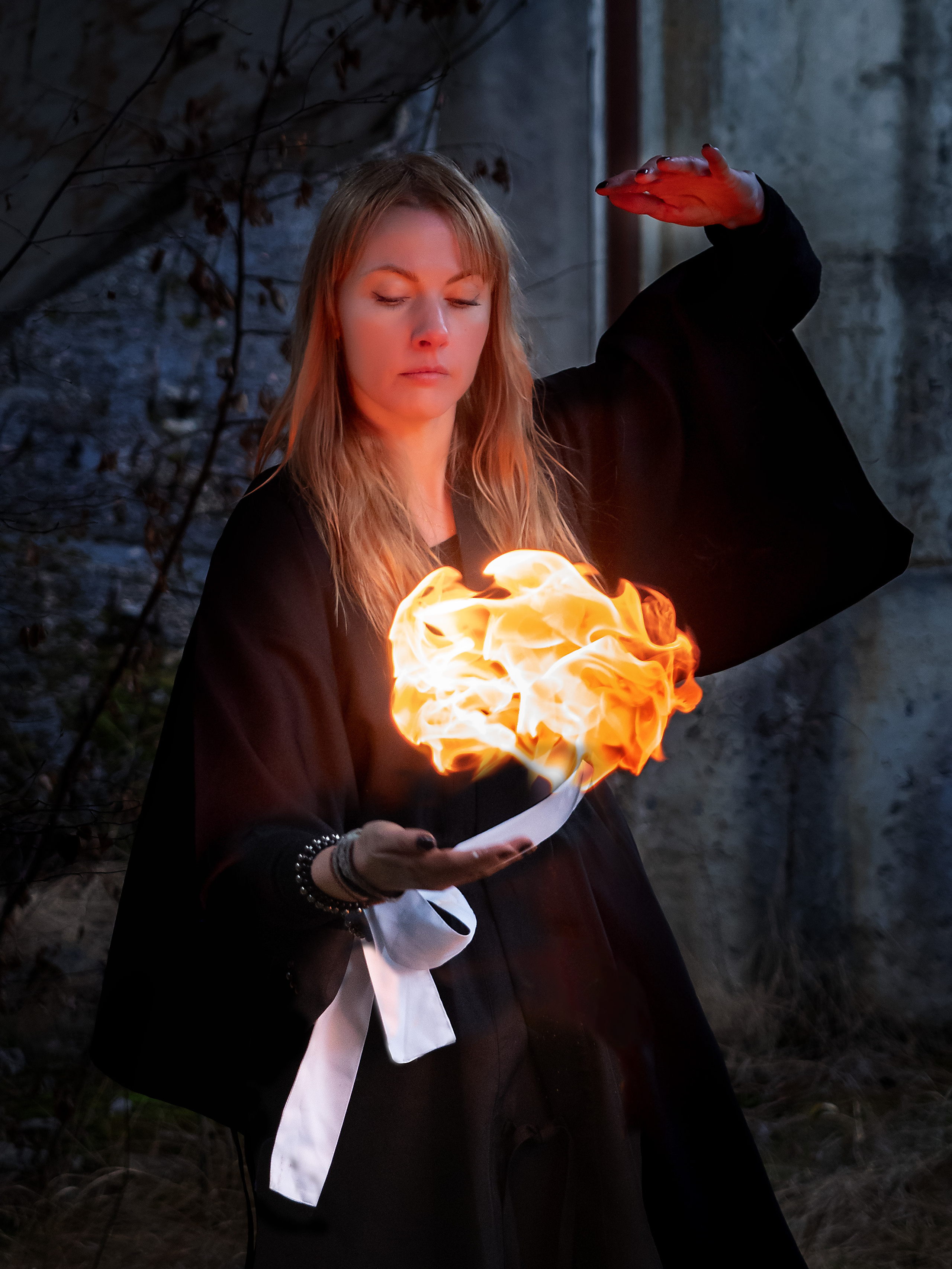 Огонь. Творческие сьемки