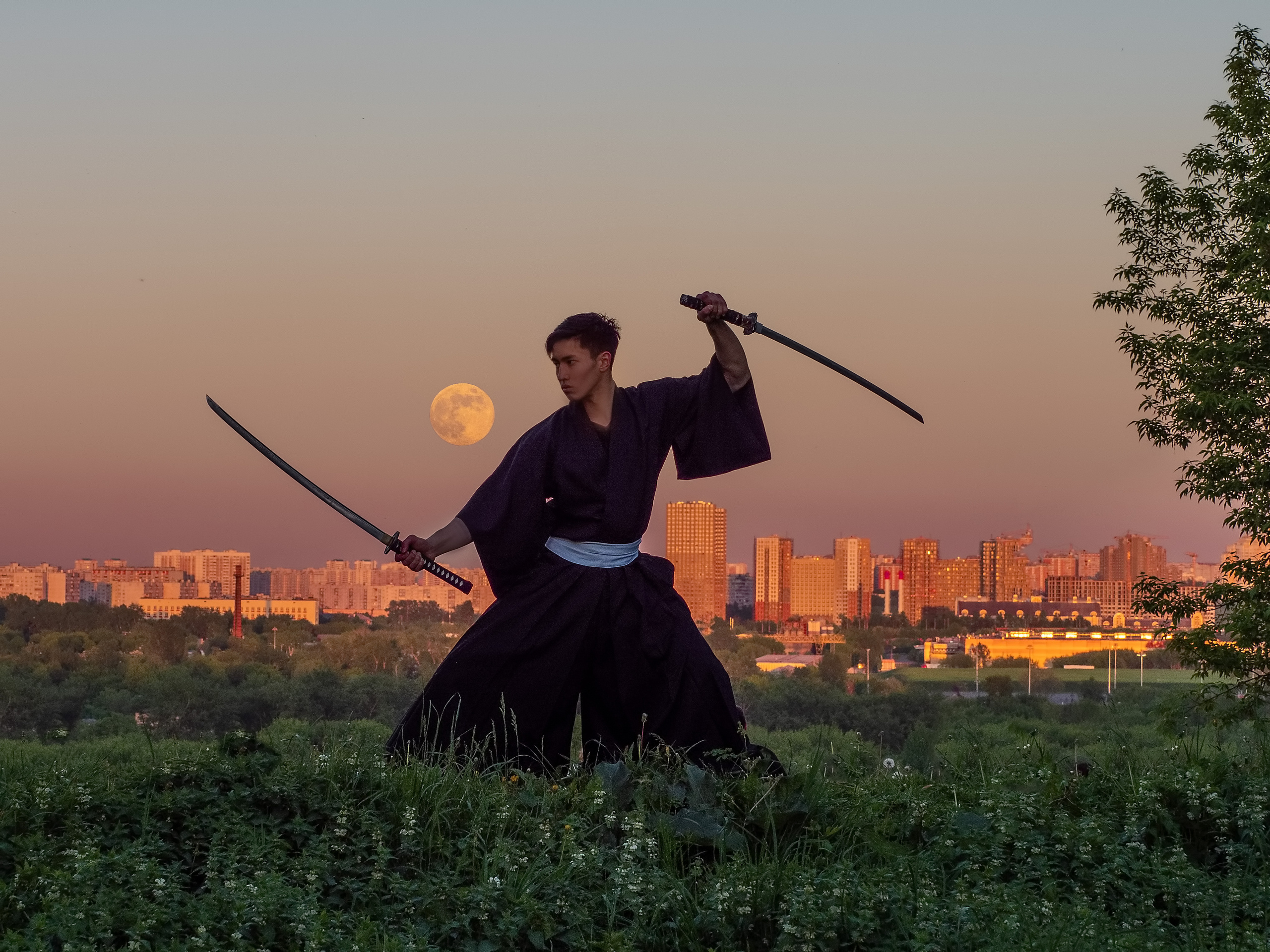 Мастер мечей. Творческие сьемки