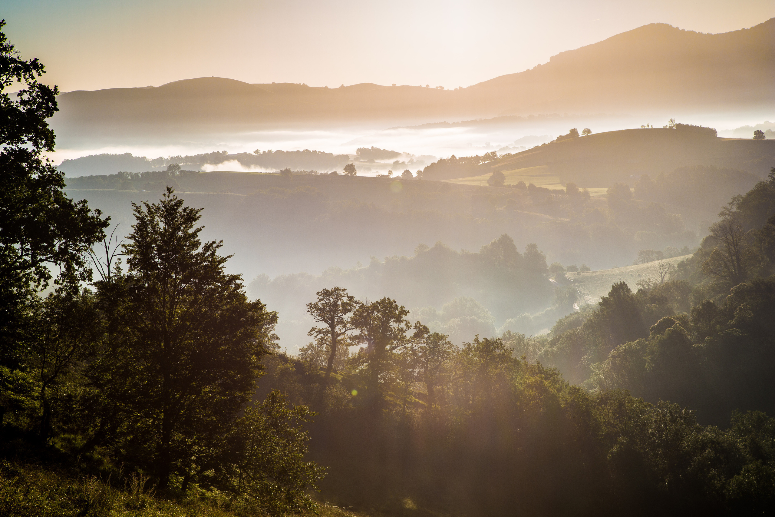 Испания, 2017, Путь Сантьяго из Сен-Жан-Пье-де-По. Творческие сьемки