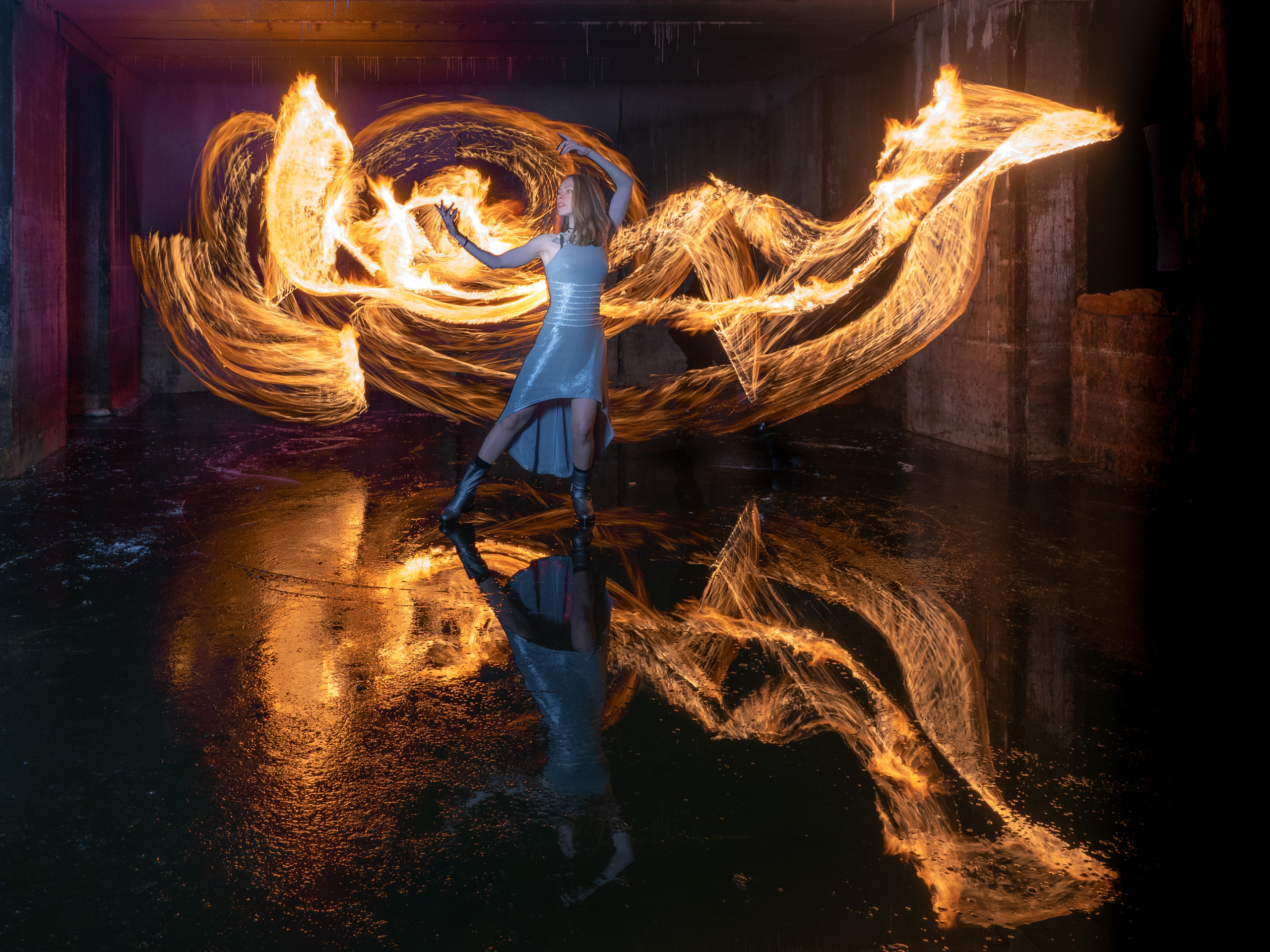 Огонь. Творческие сьемки