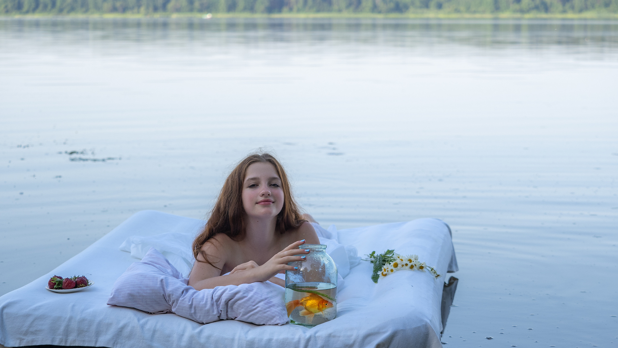 Каролина. Творческие сьемки