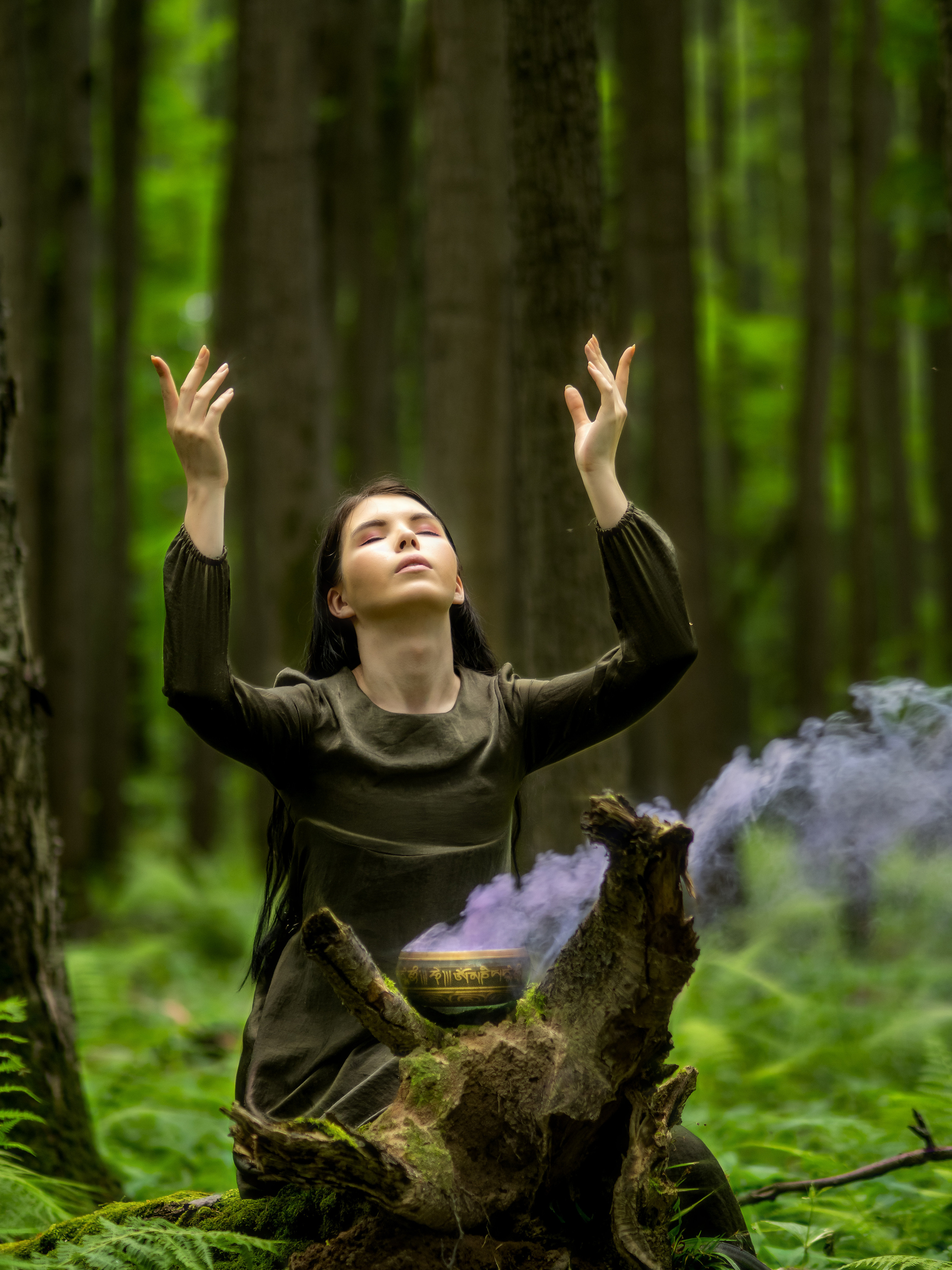 Дриада. Творческие сьемки