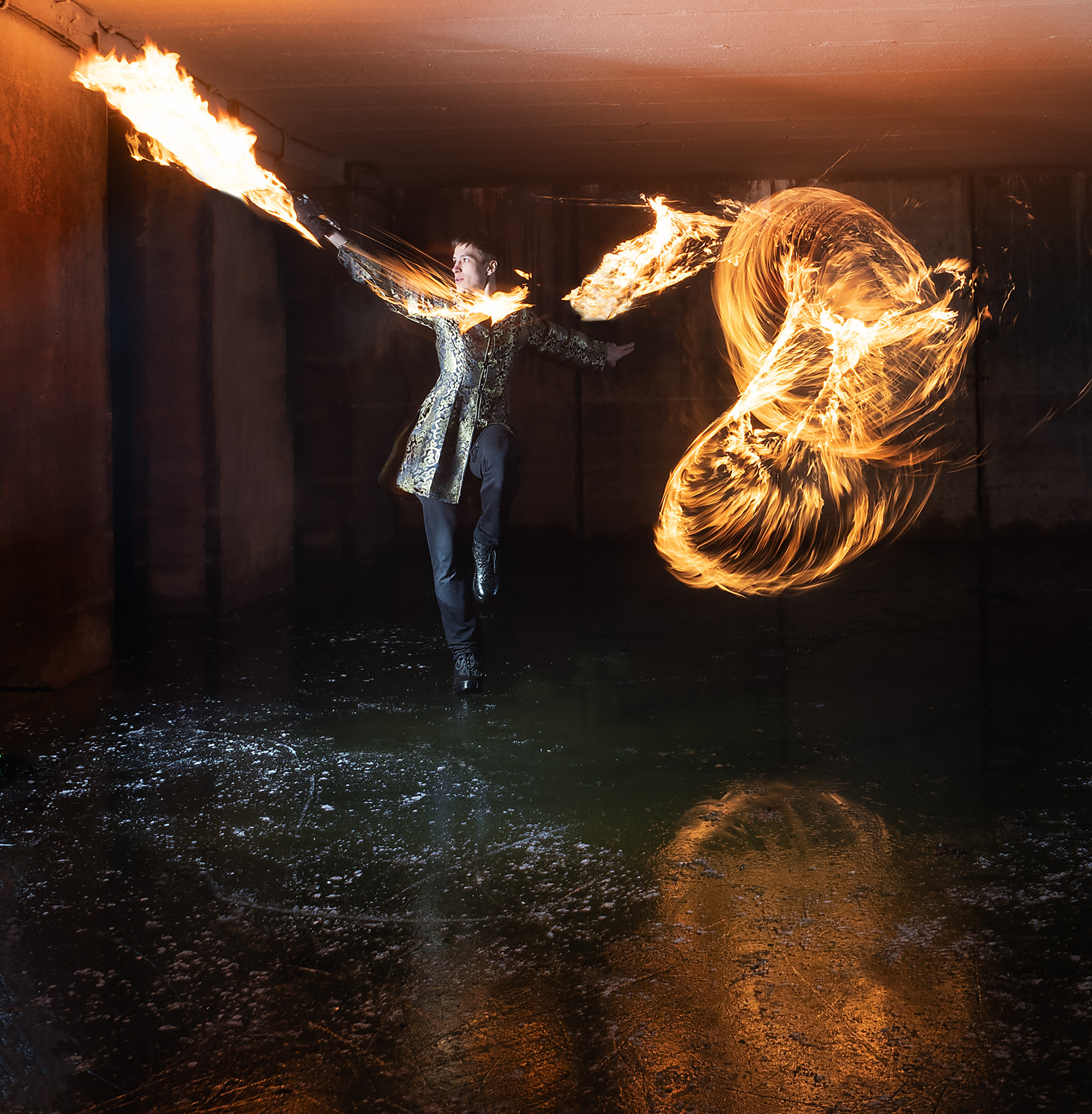 Огонь. Творческие сьемки