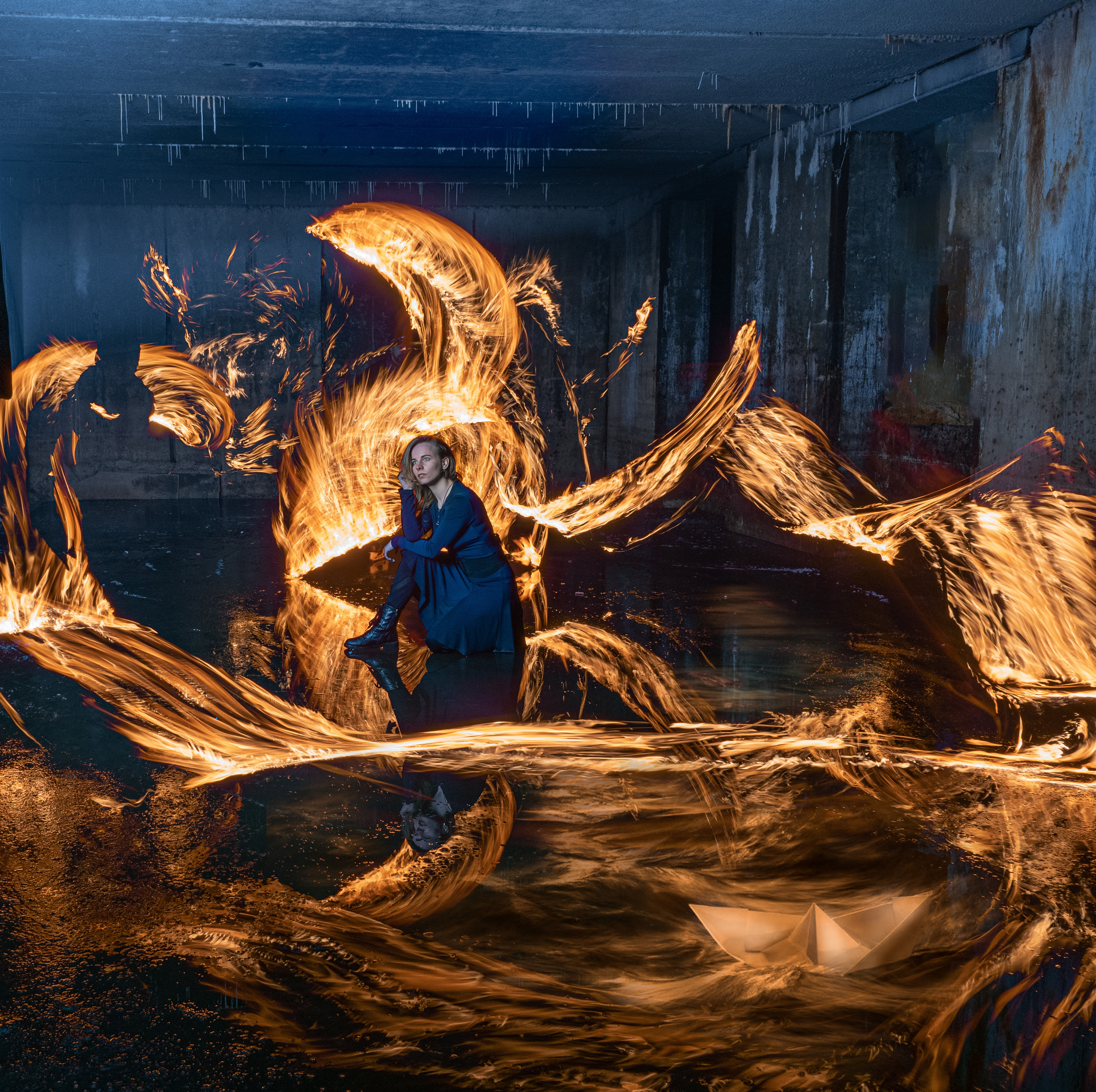 Огонь. Творческие сьемки