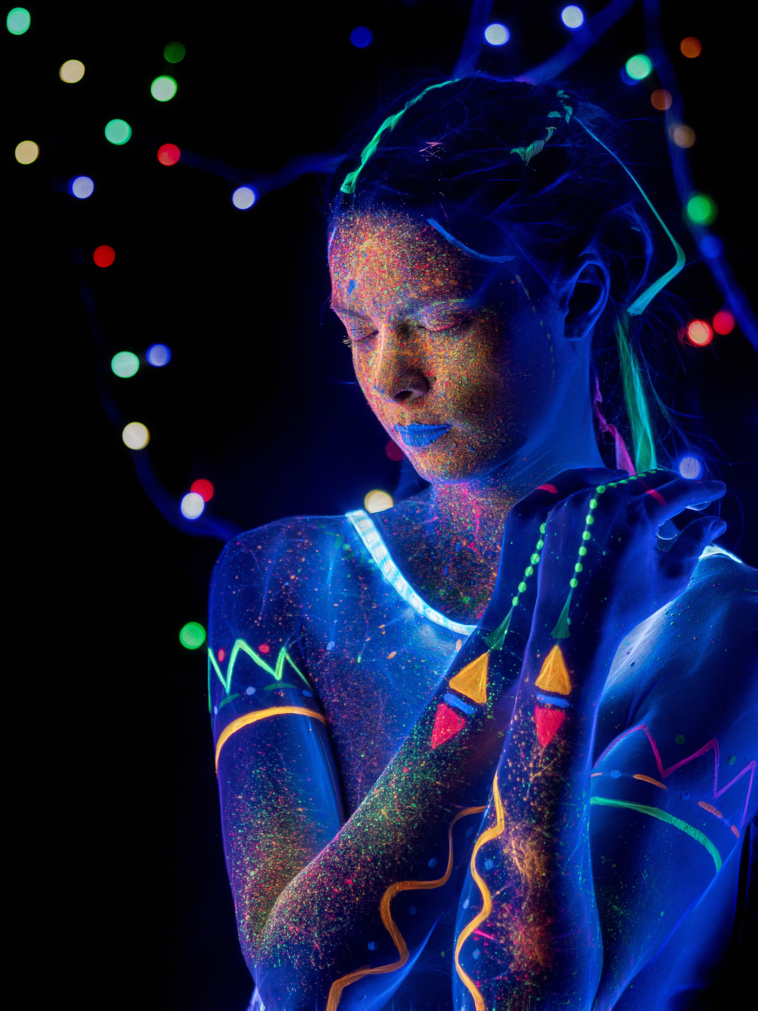 Неон. Творческие сьемки