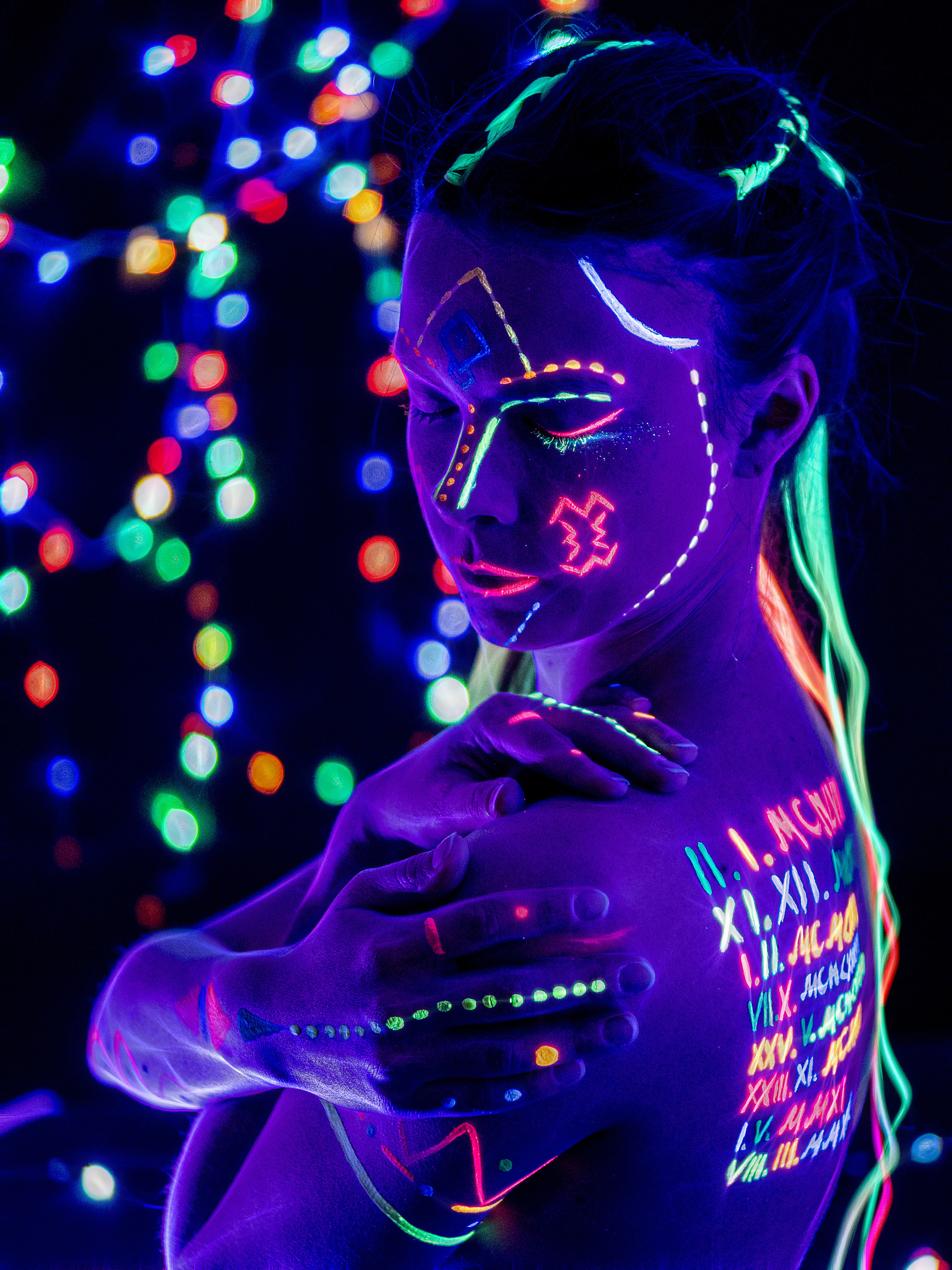 Неон. Творческие сьемки