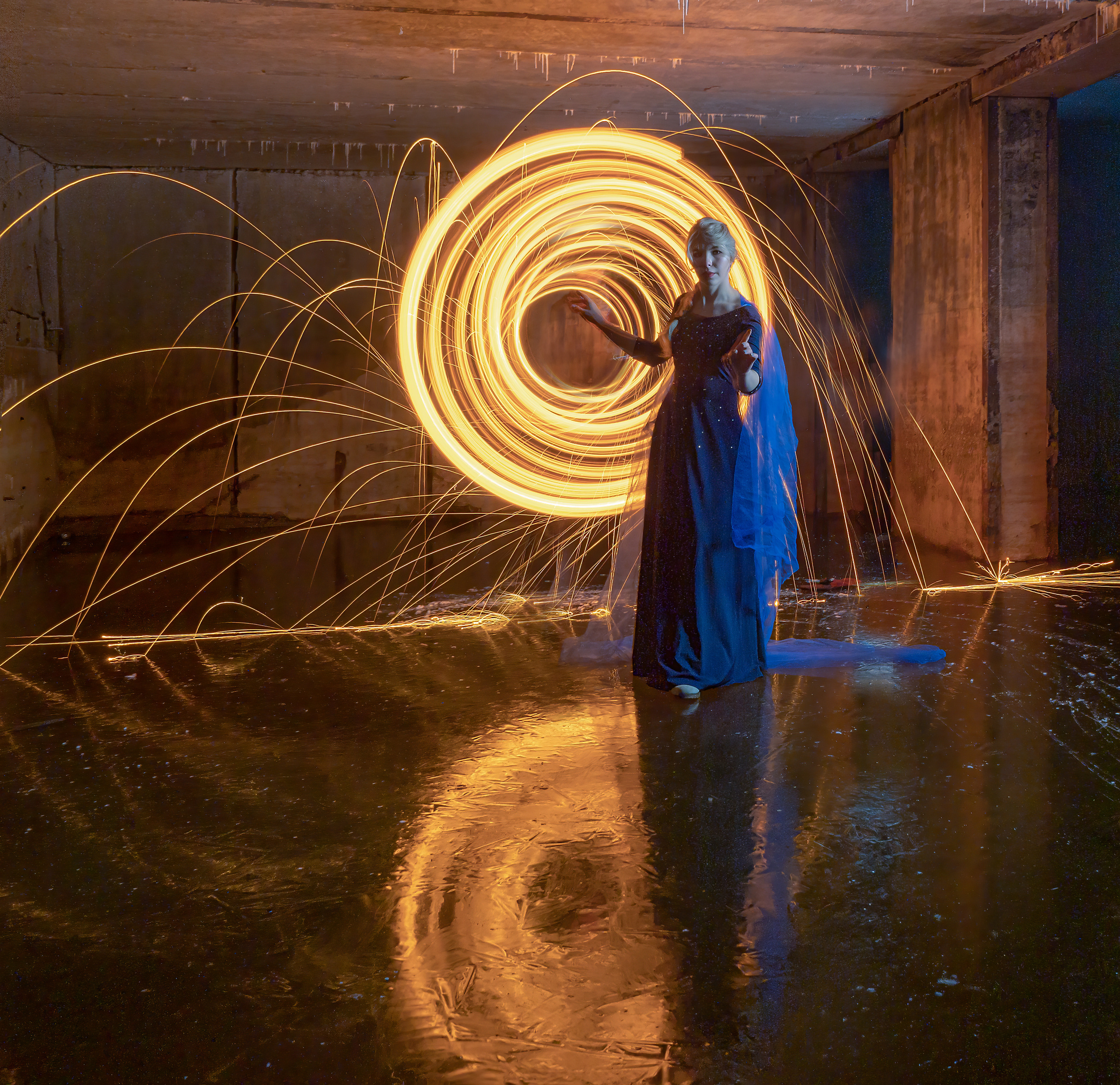 Огонь. Творческие сьемки