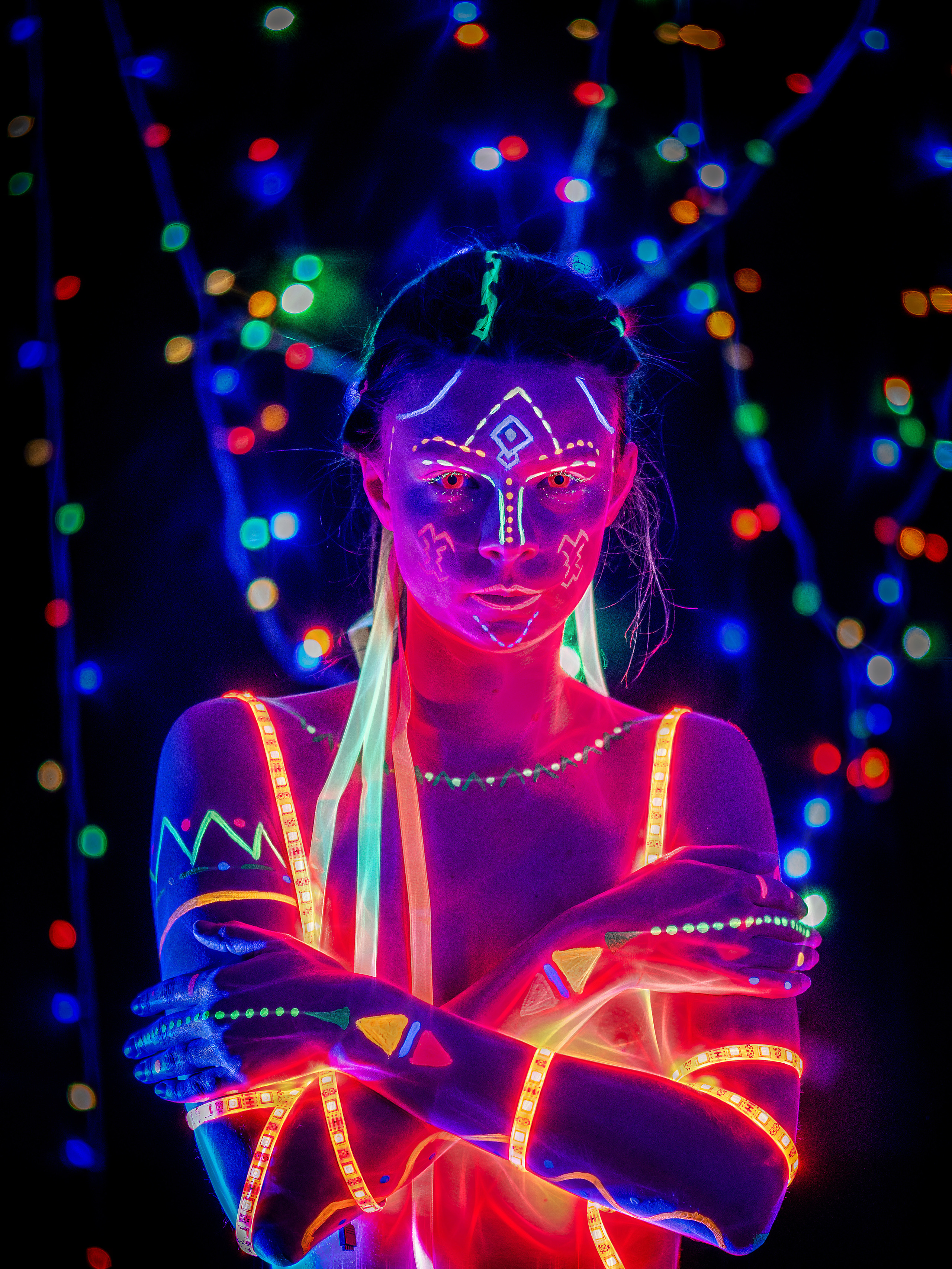 Неон. Творческие сьемки