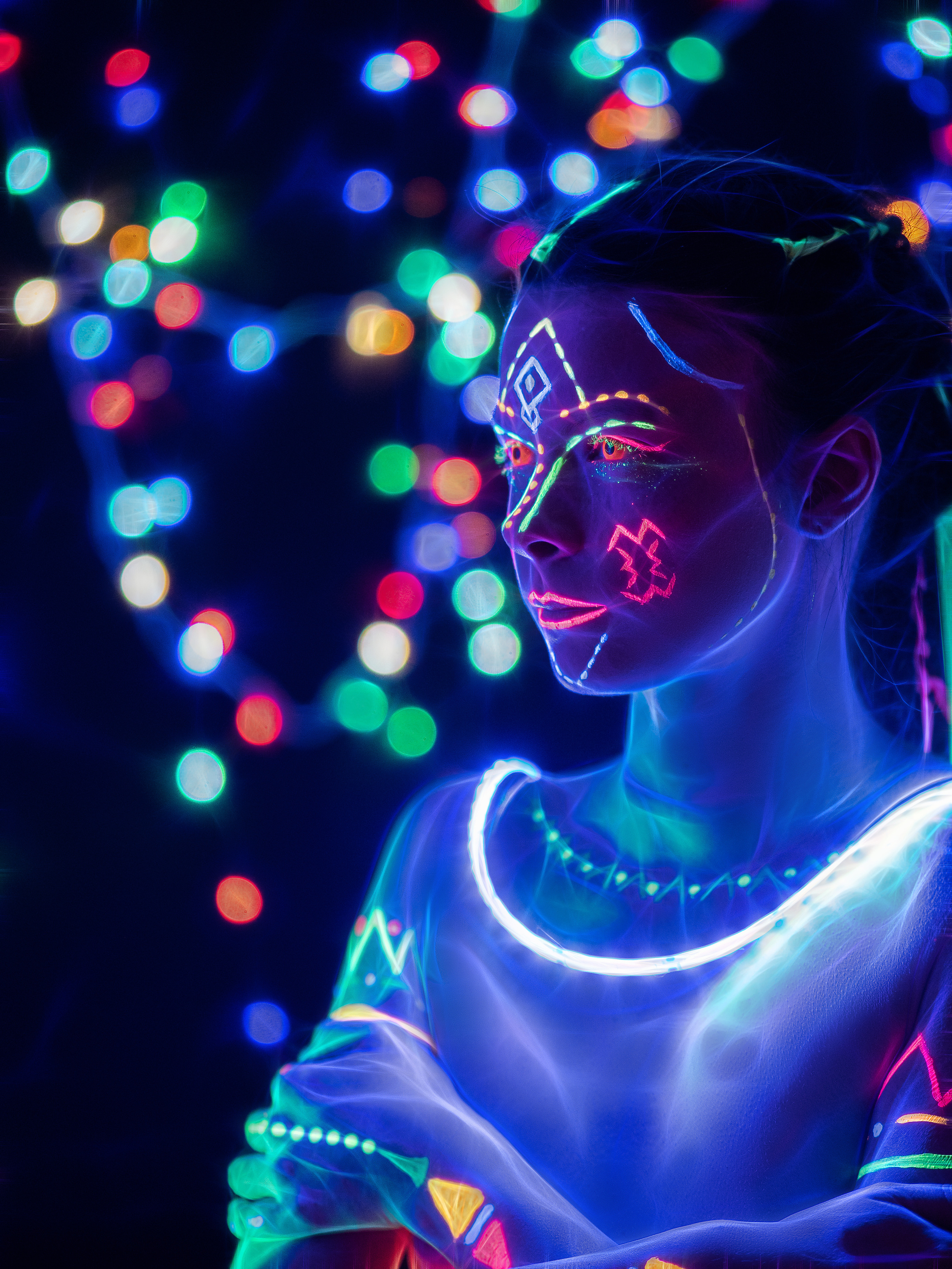 Неон. Творческие сьемки