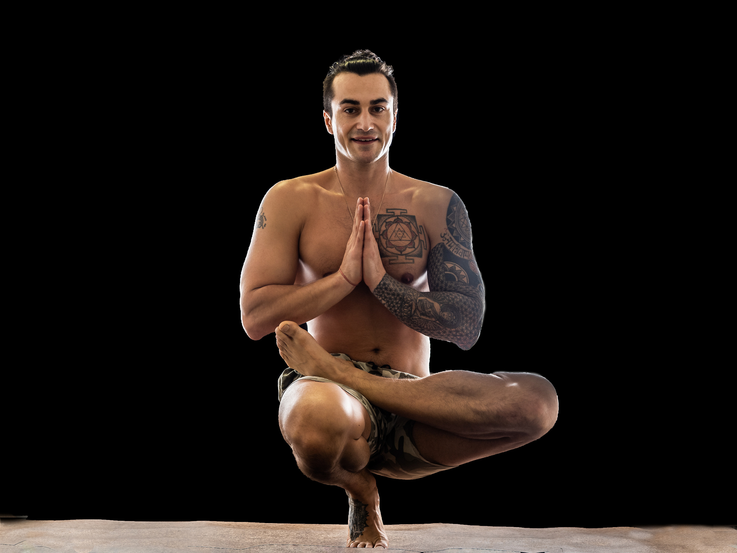 Йога. Творческие сьемки