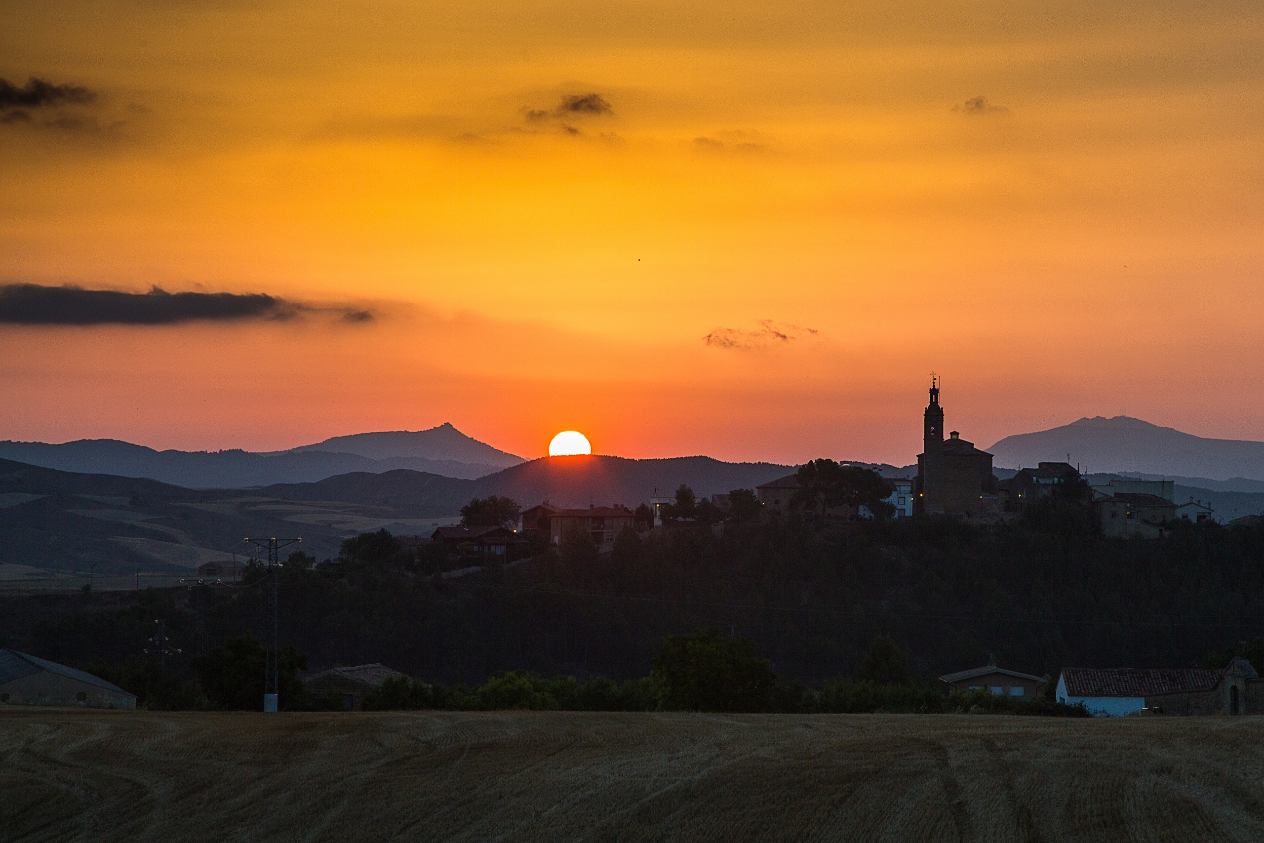Испания, 2017, Путь Сантьяго из Сен-Жан-Пье-де-По. Творческие сьемки