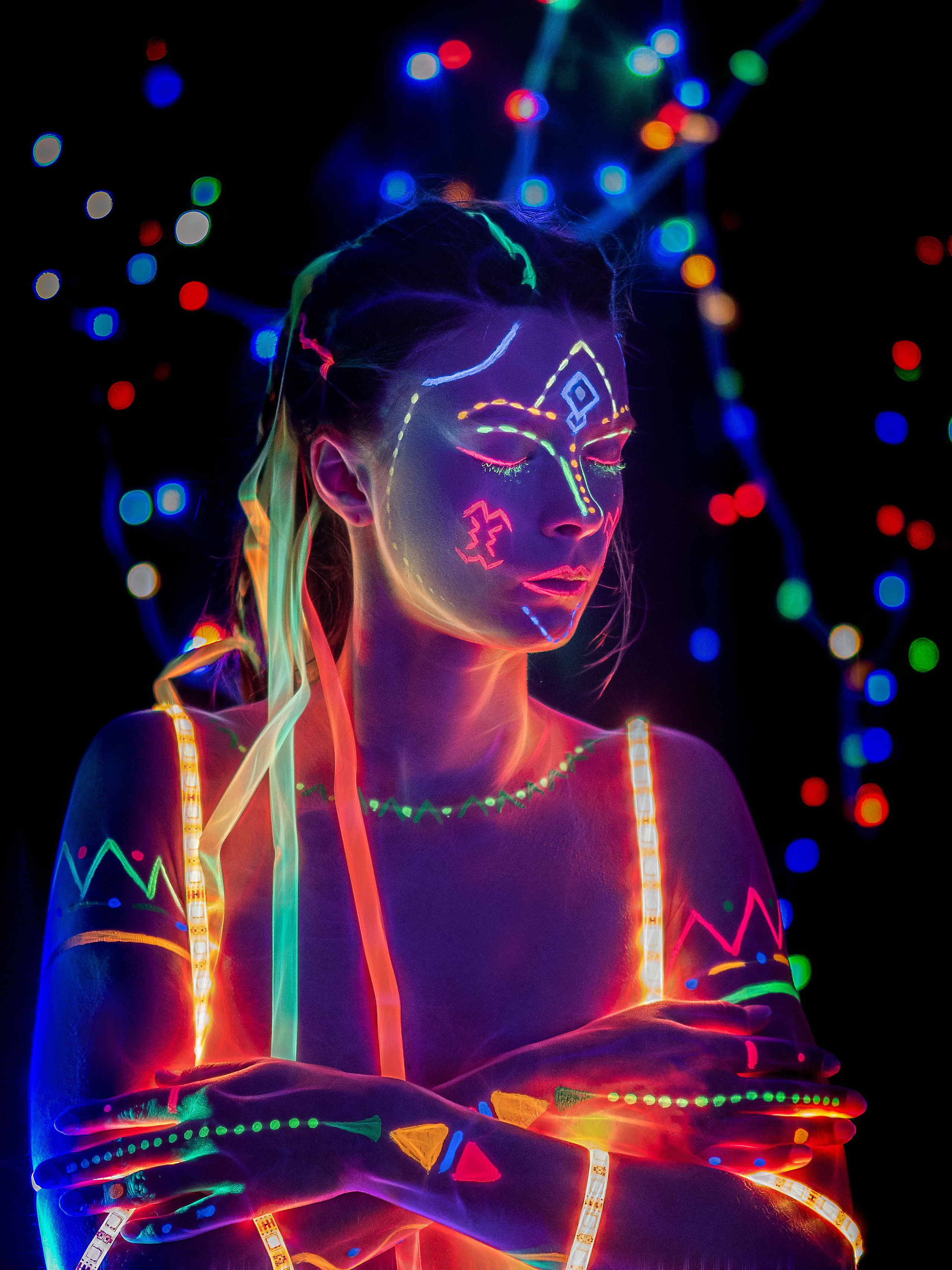 Неон. Творческие сьемки