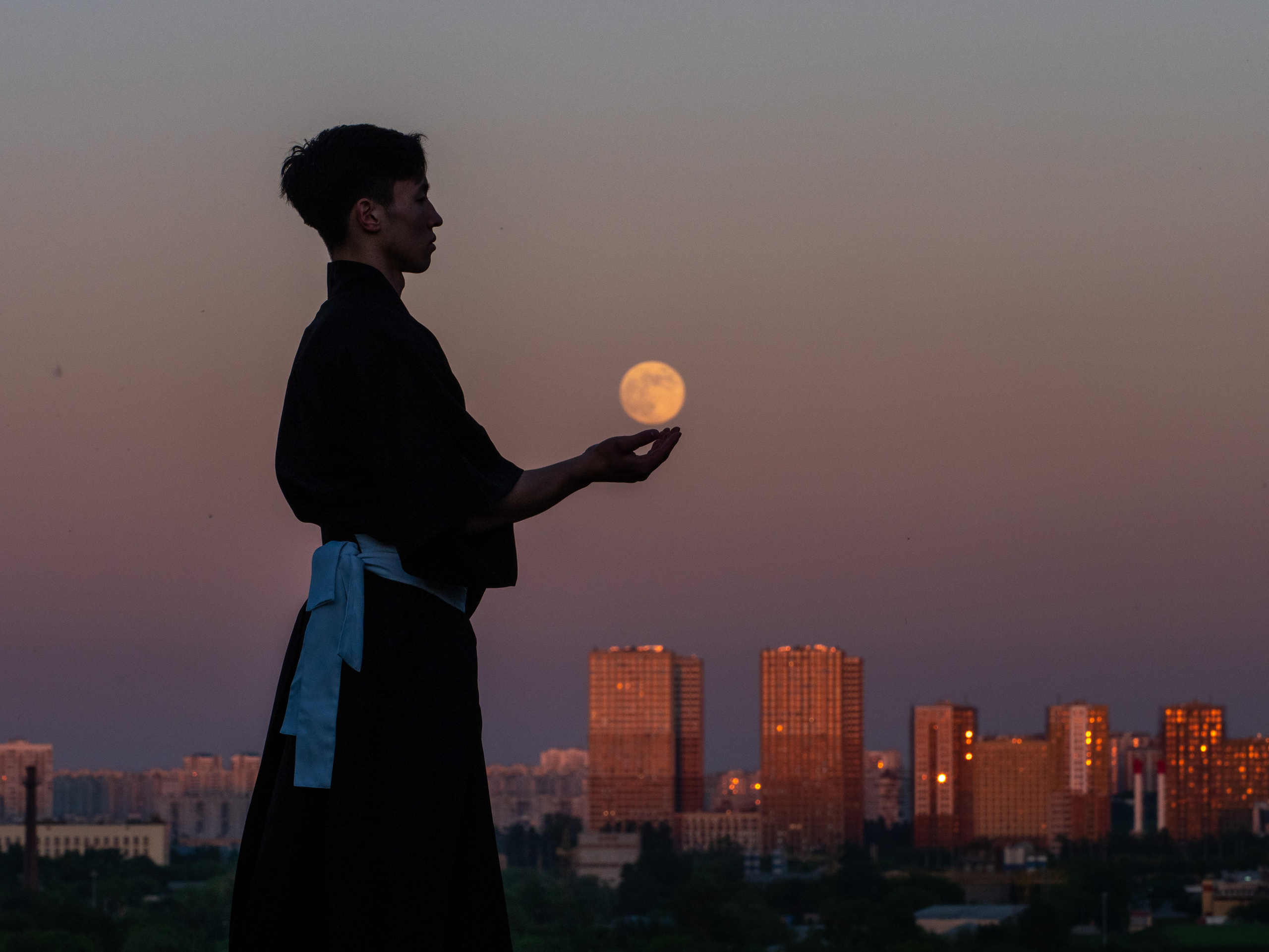 Мастер мечей. Творческие сьемки