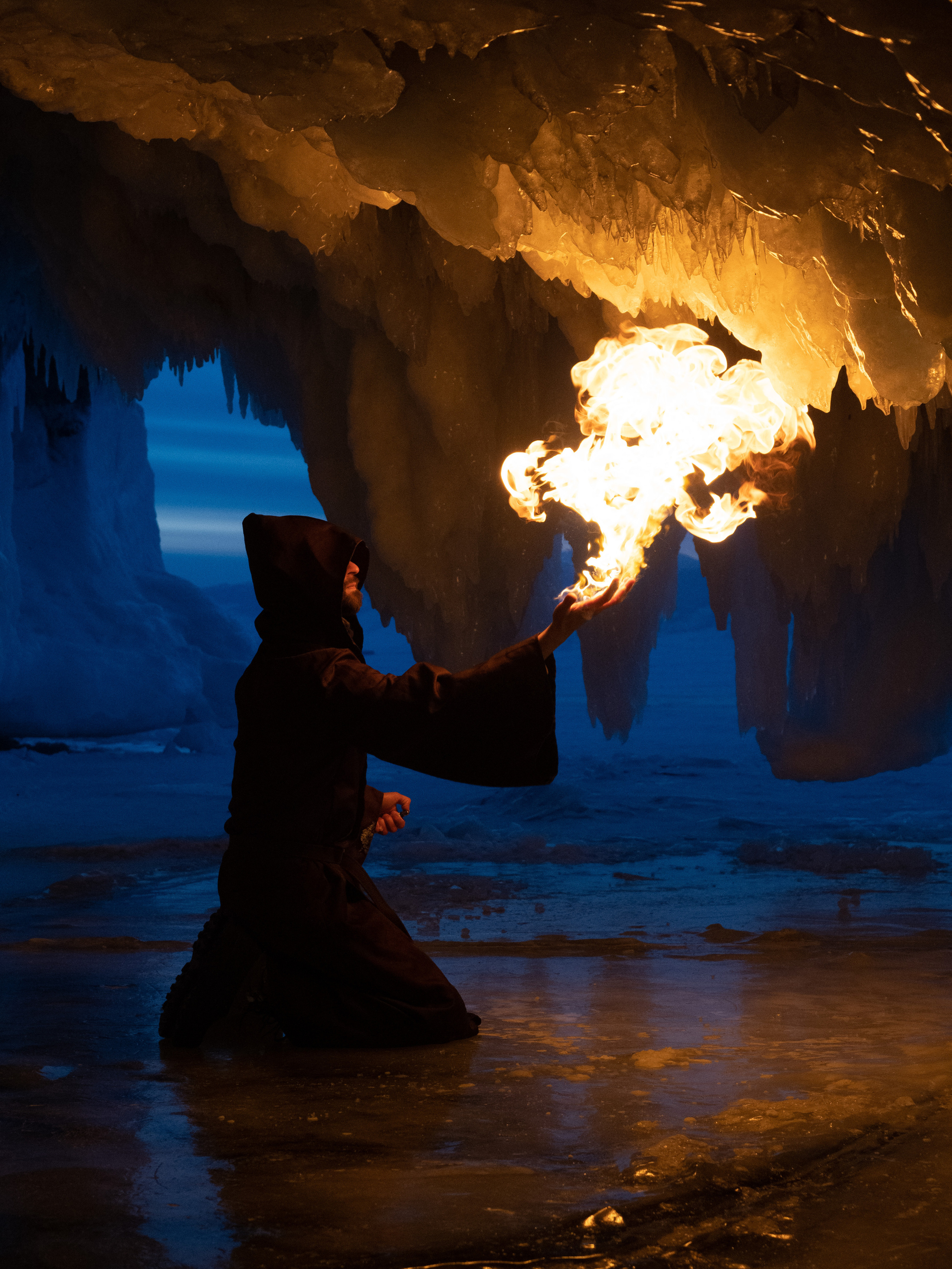 Огонь. Творческие сьемки