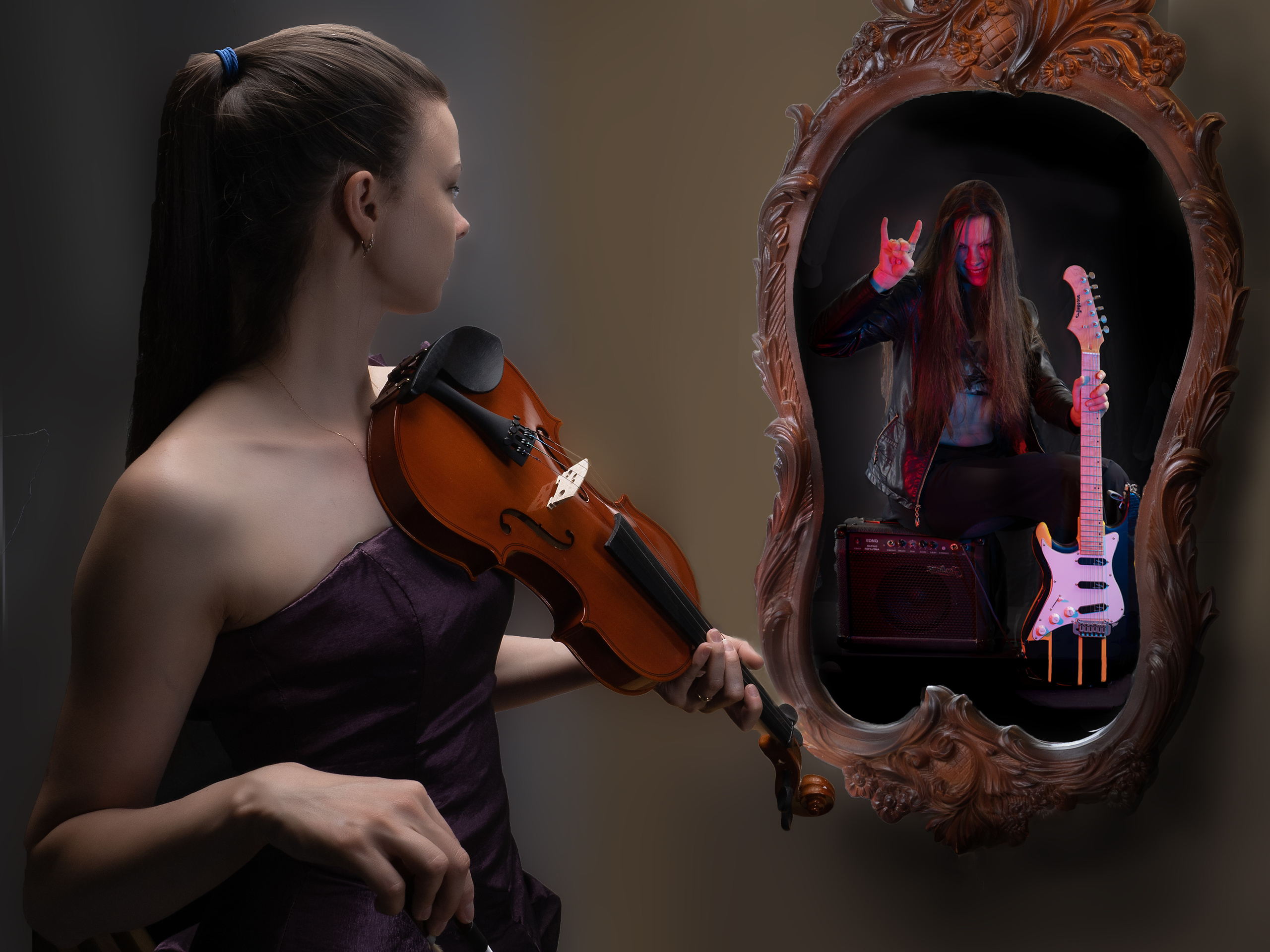 Зеркала. Творческие сьемки