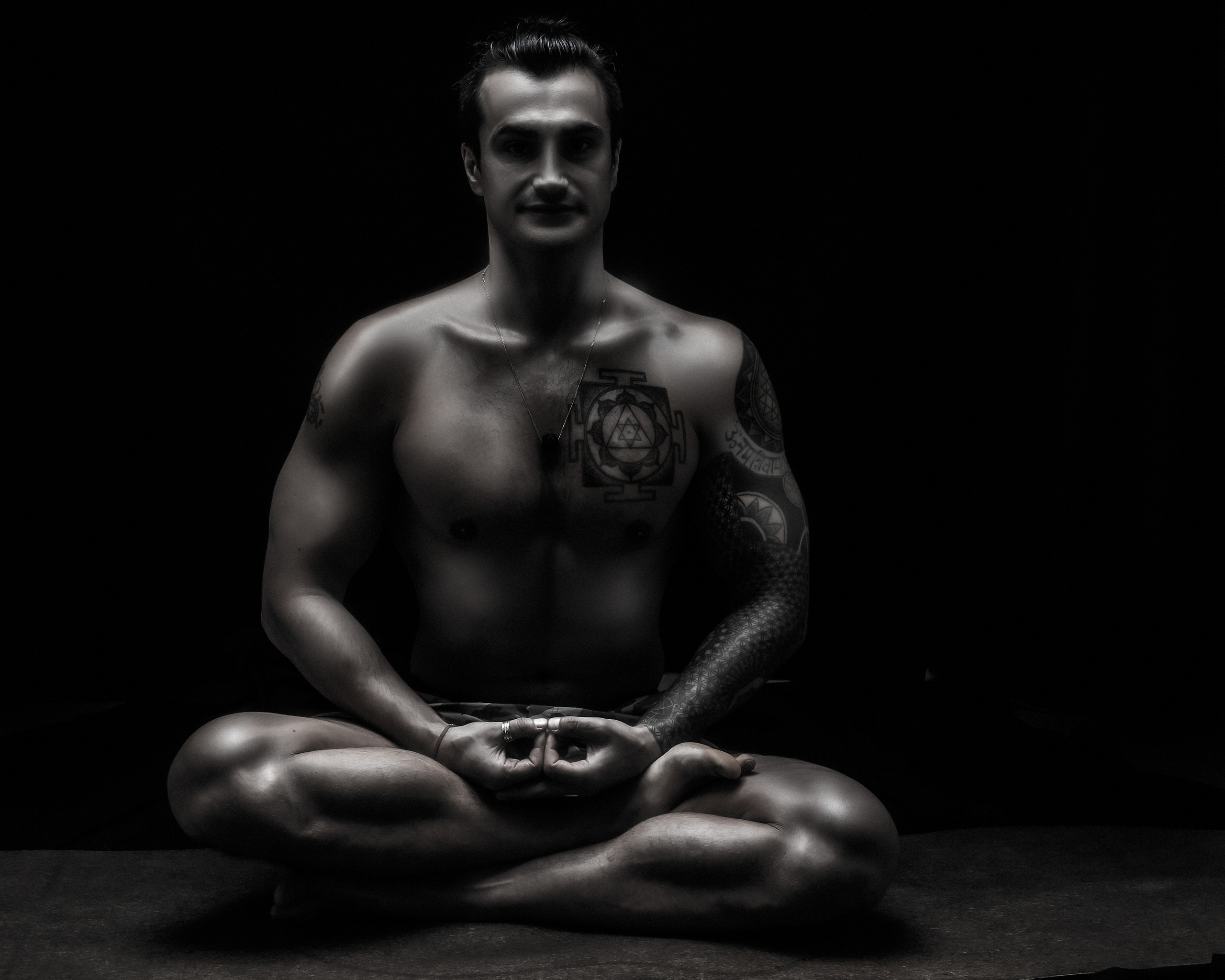 Йога. Творческие сьемки