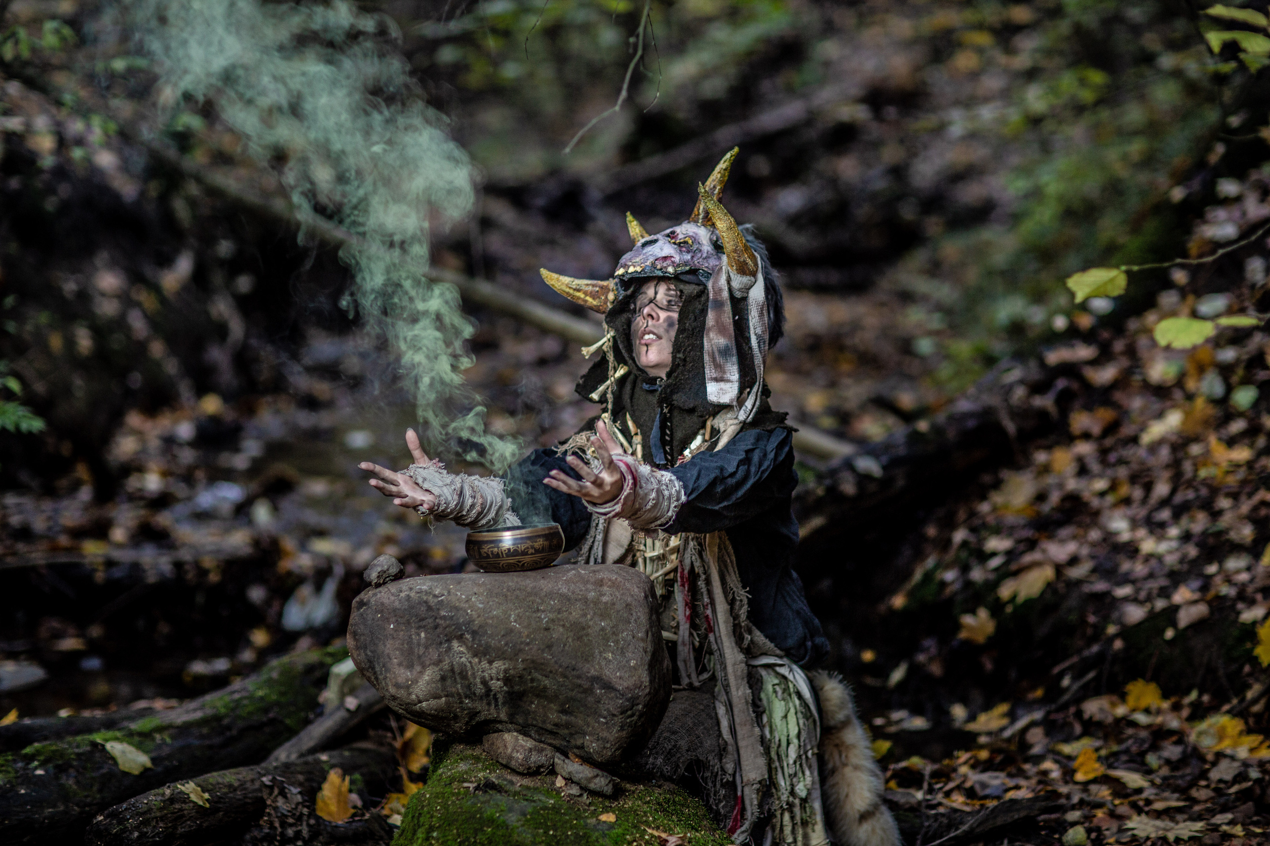 Шаман. Творческие сьемки