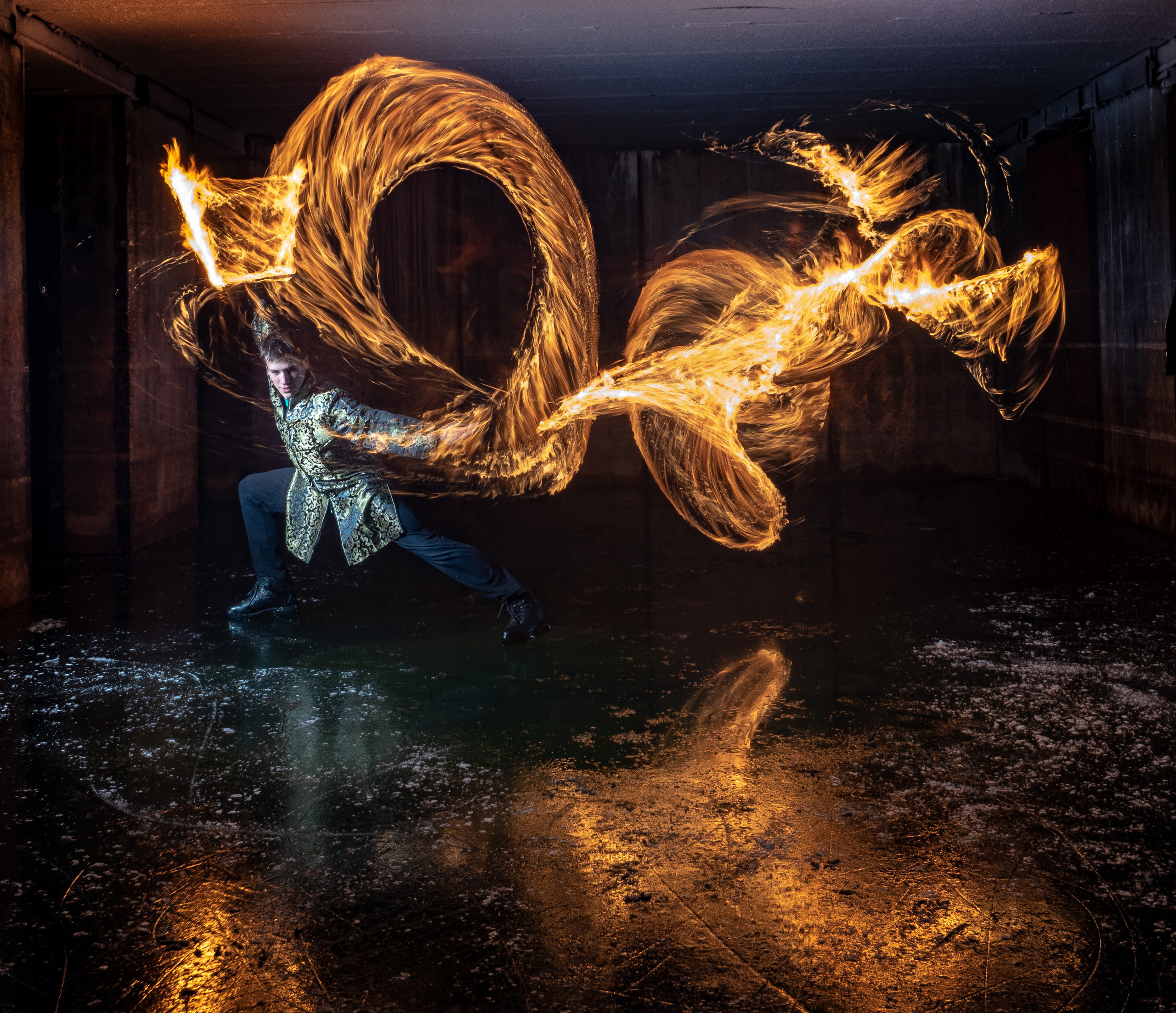 Огонь. Творческие сьемки