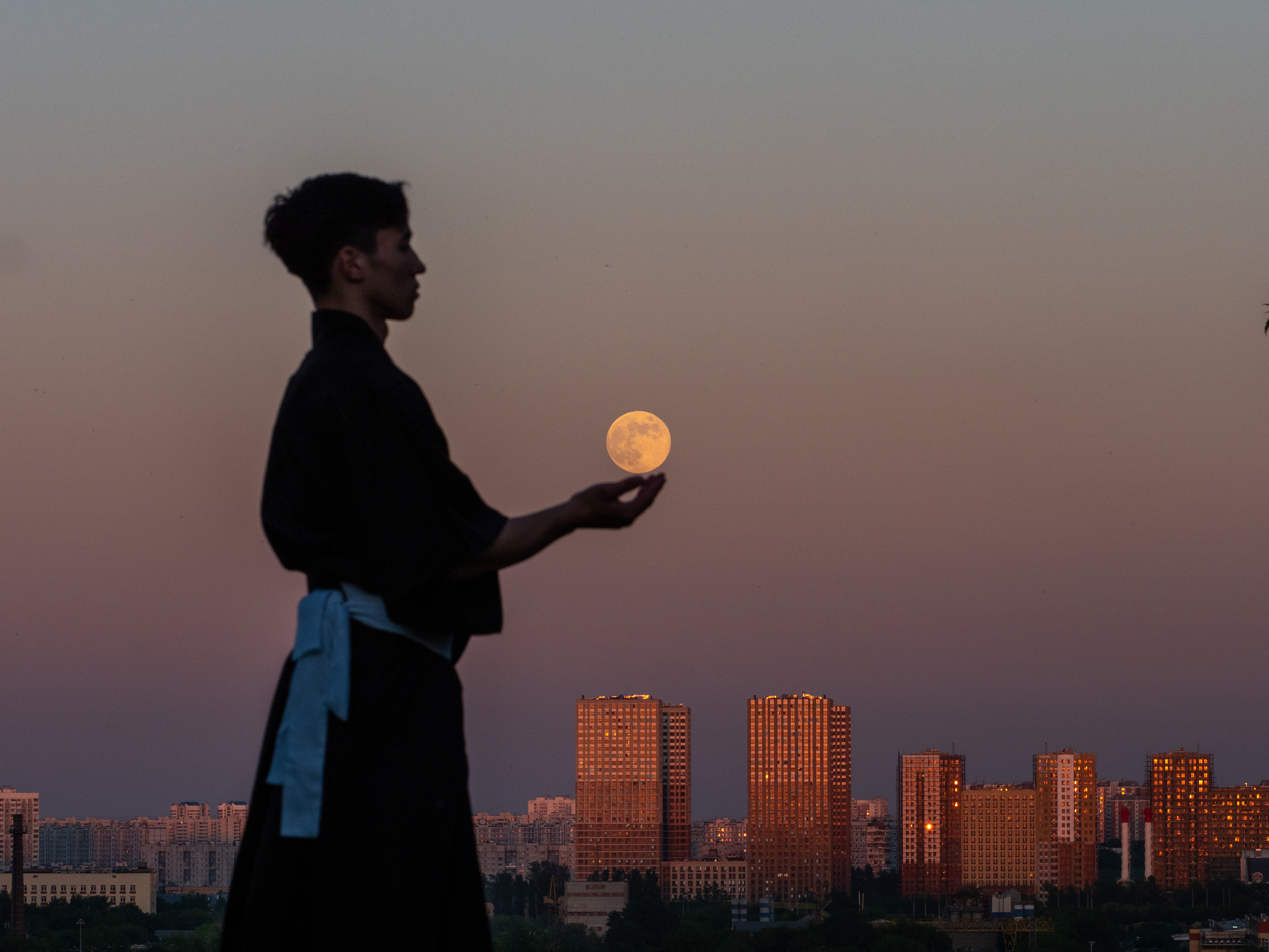 Мастер мечей. Творческие сьемки