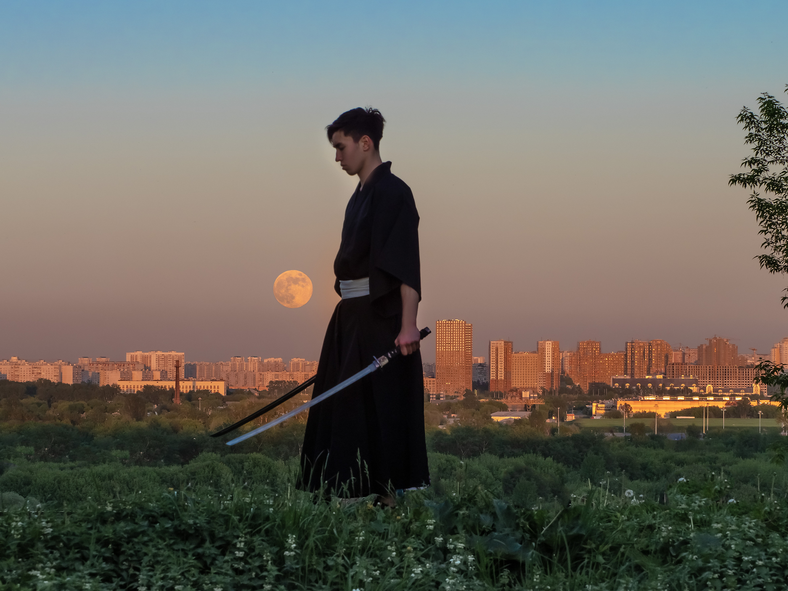 Мастер мечей. Творческие сьемки