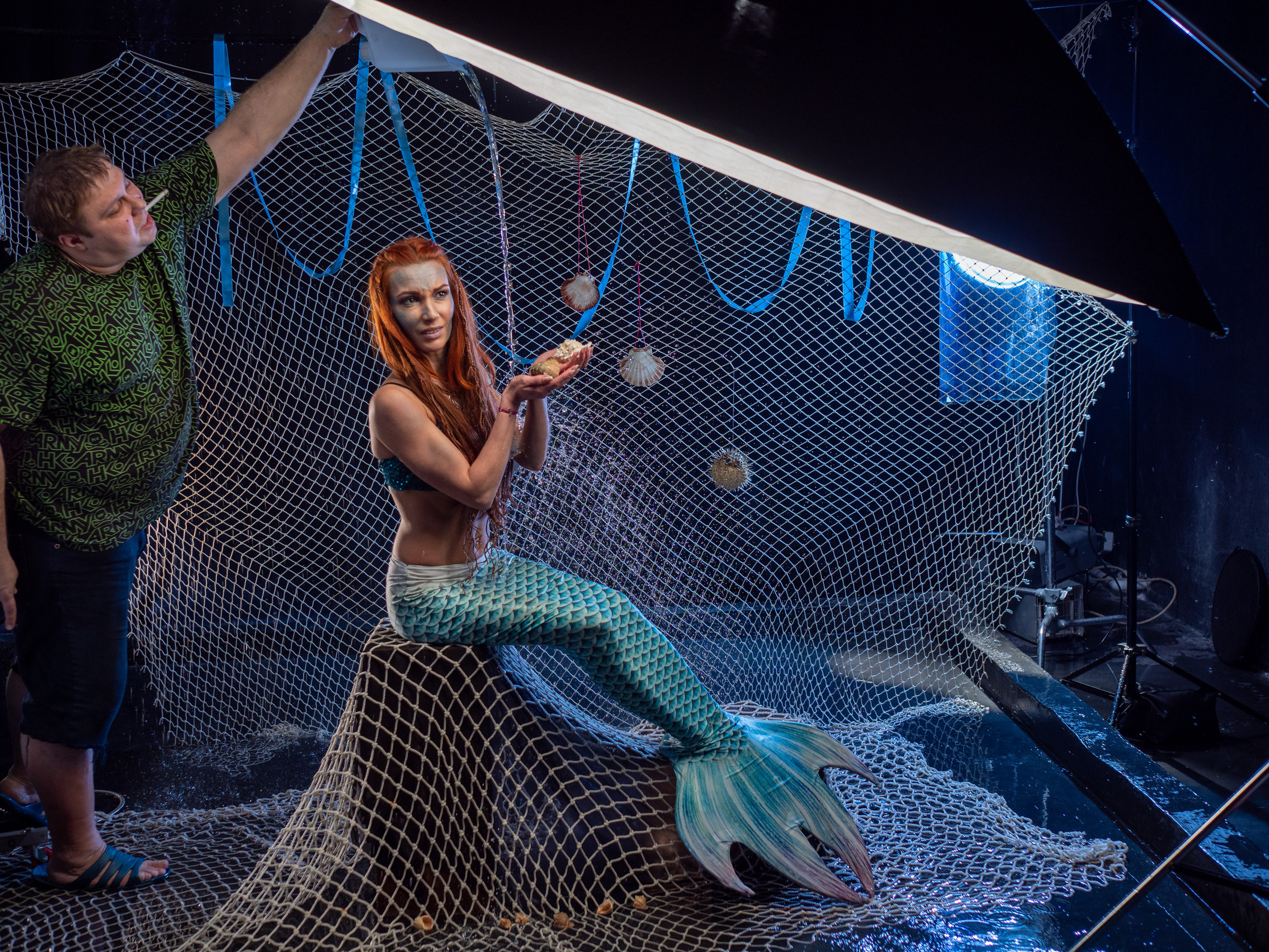 Русалки. Творческие сьемки