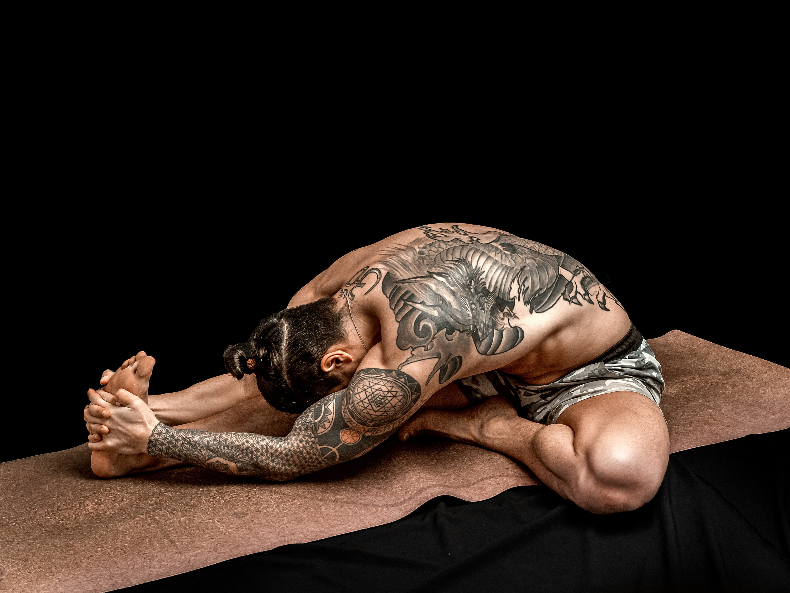 Йога. Творческие сьемки