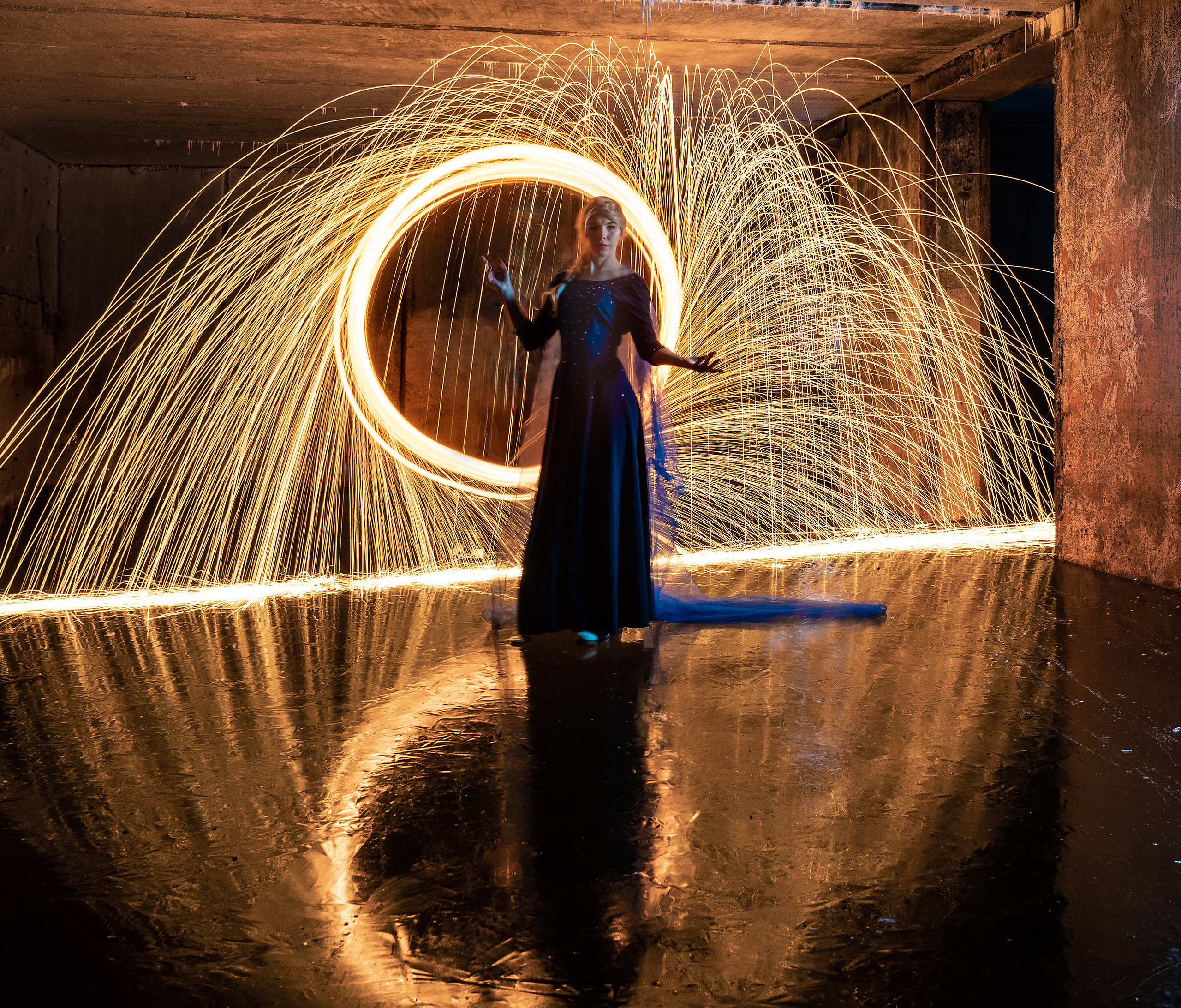 Огонь. Творческие сьемки