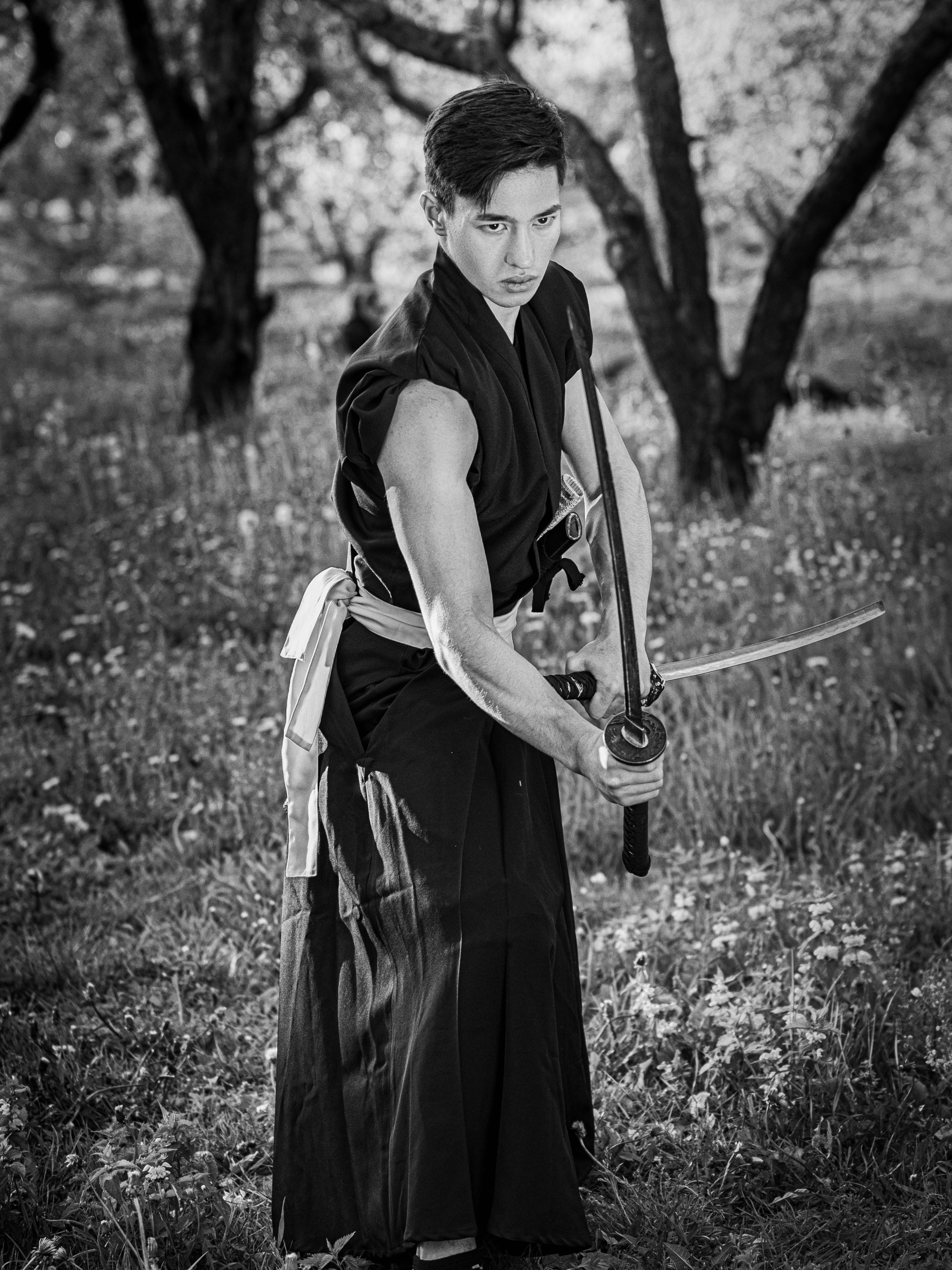 Мастер мечей. Творческие сьемки