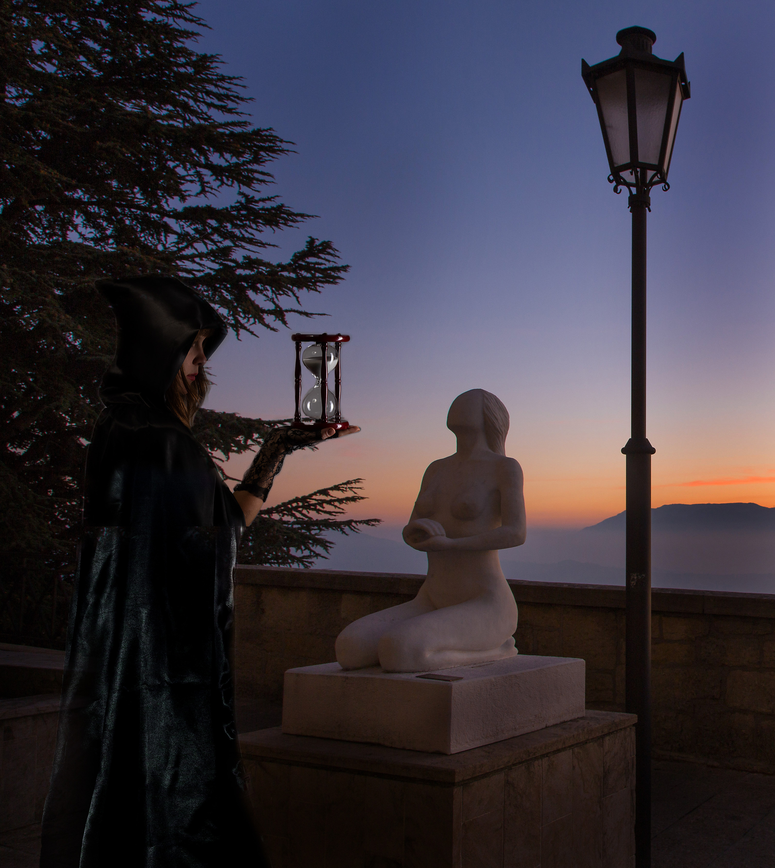 Песочные часы. Творческие сьемки