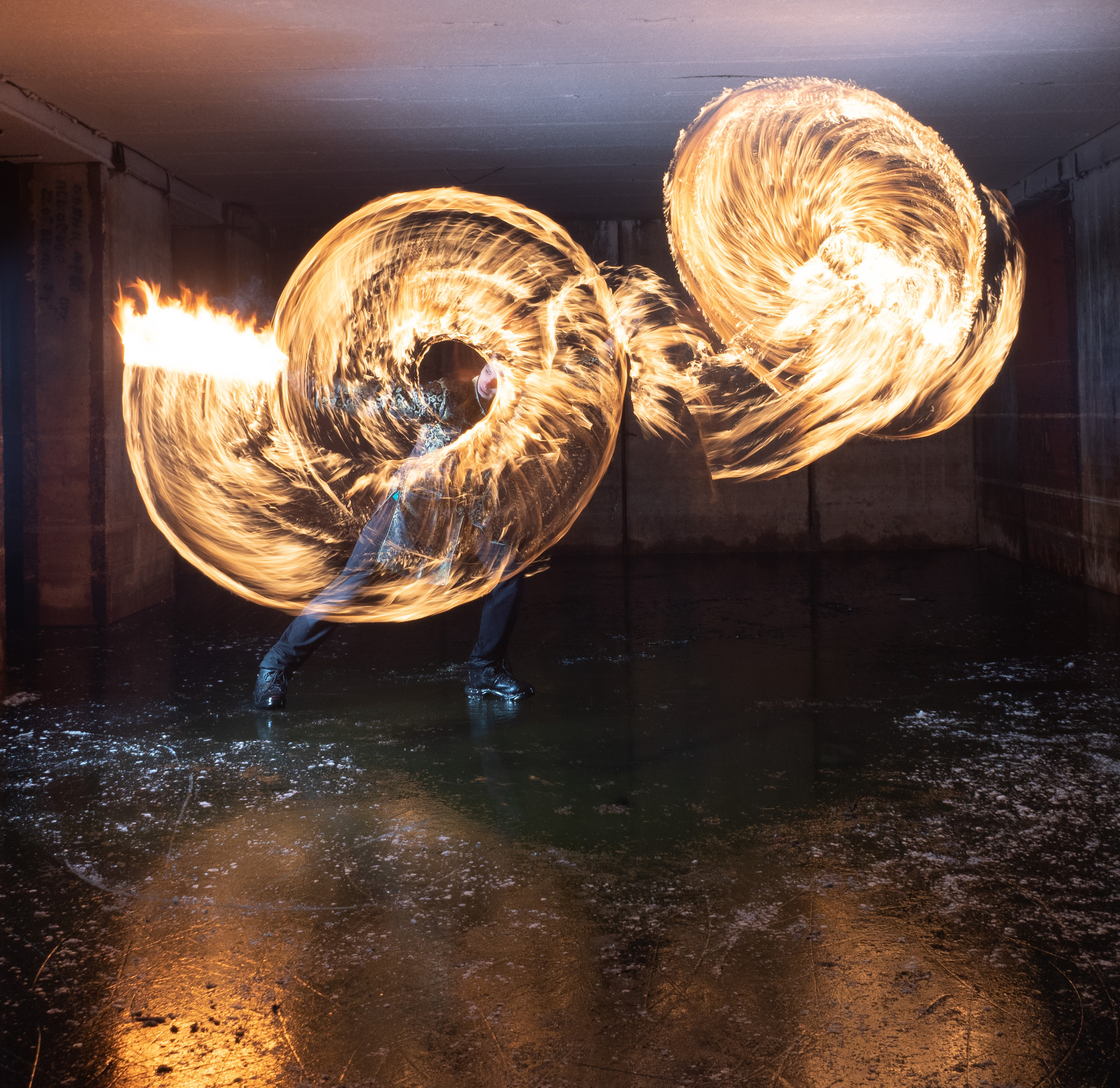 Огонь. Творческие сьемки